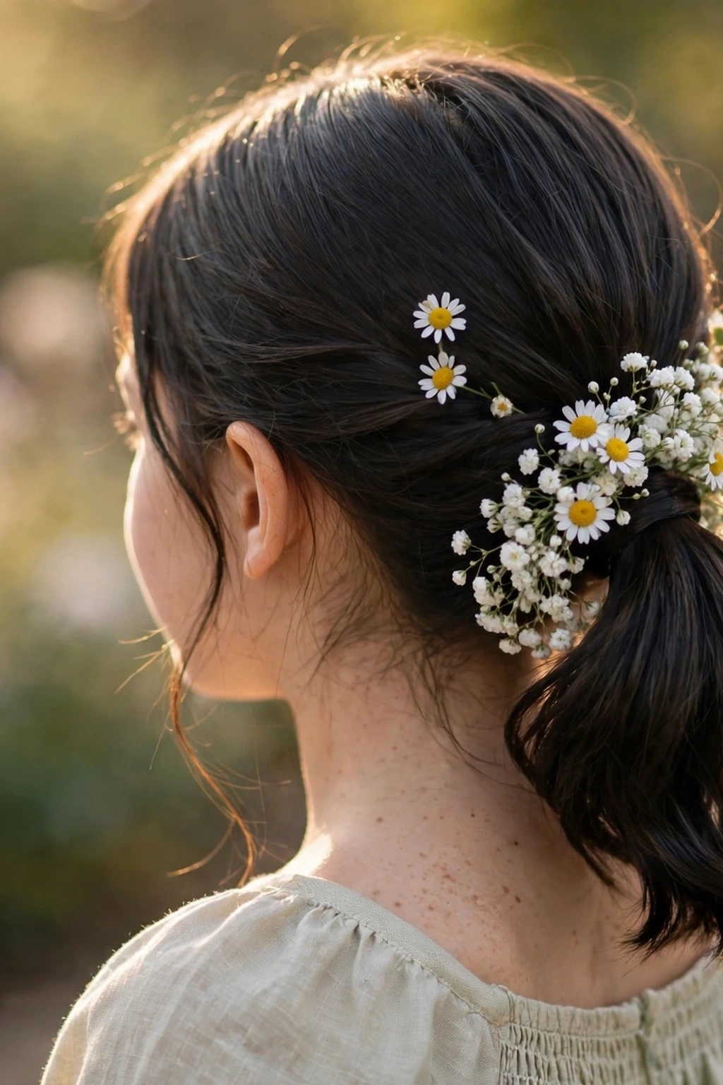 The Flower Pony hairstyle