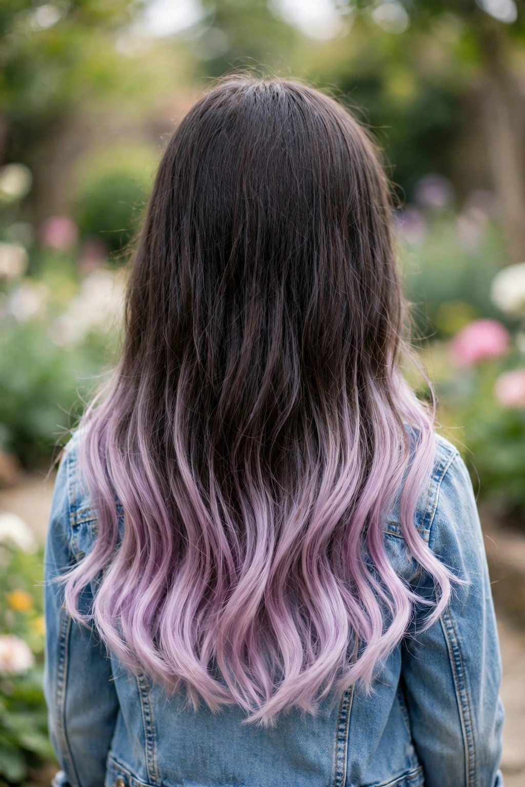 Pastel Dip-Dye hairstyle
