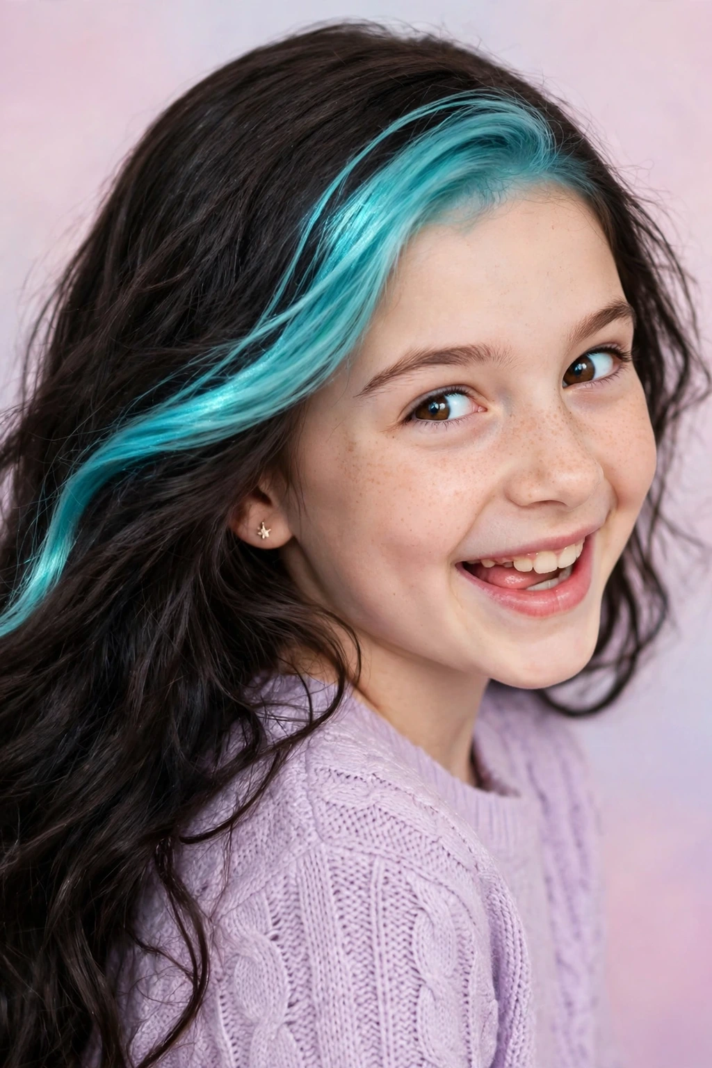 The Unicorn Streak hairstyle