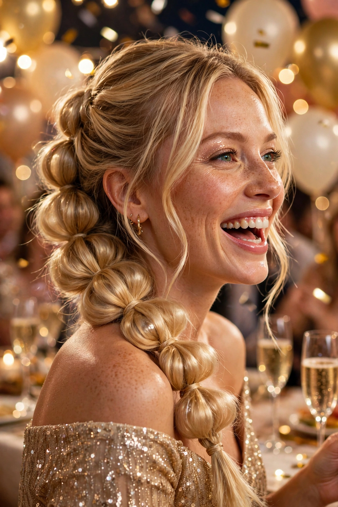 Champagne Bubble Braid