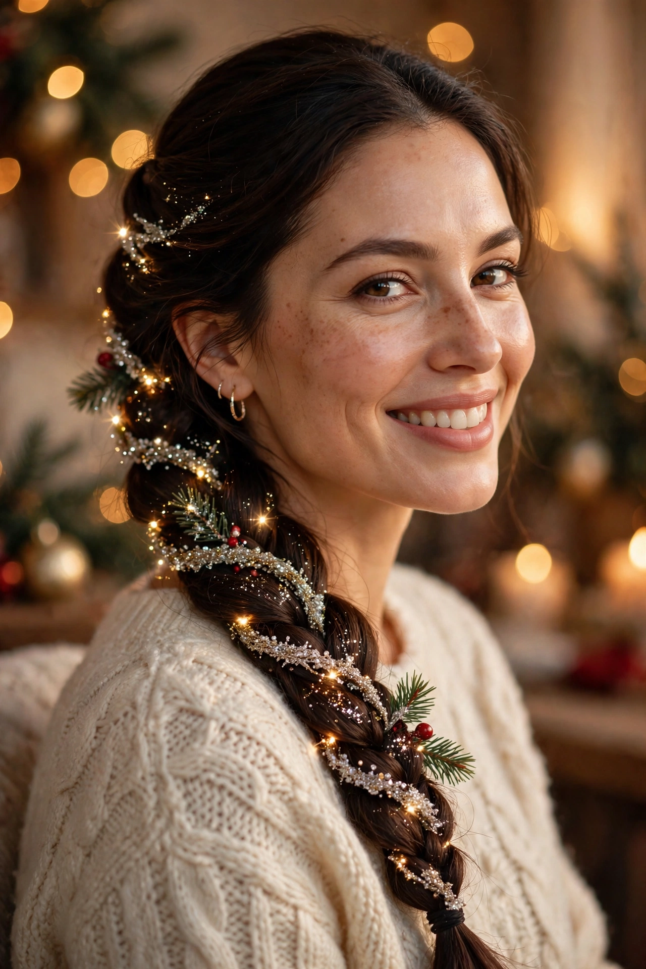 Sparkling Garland Braid