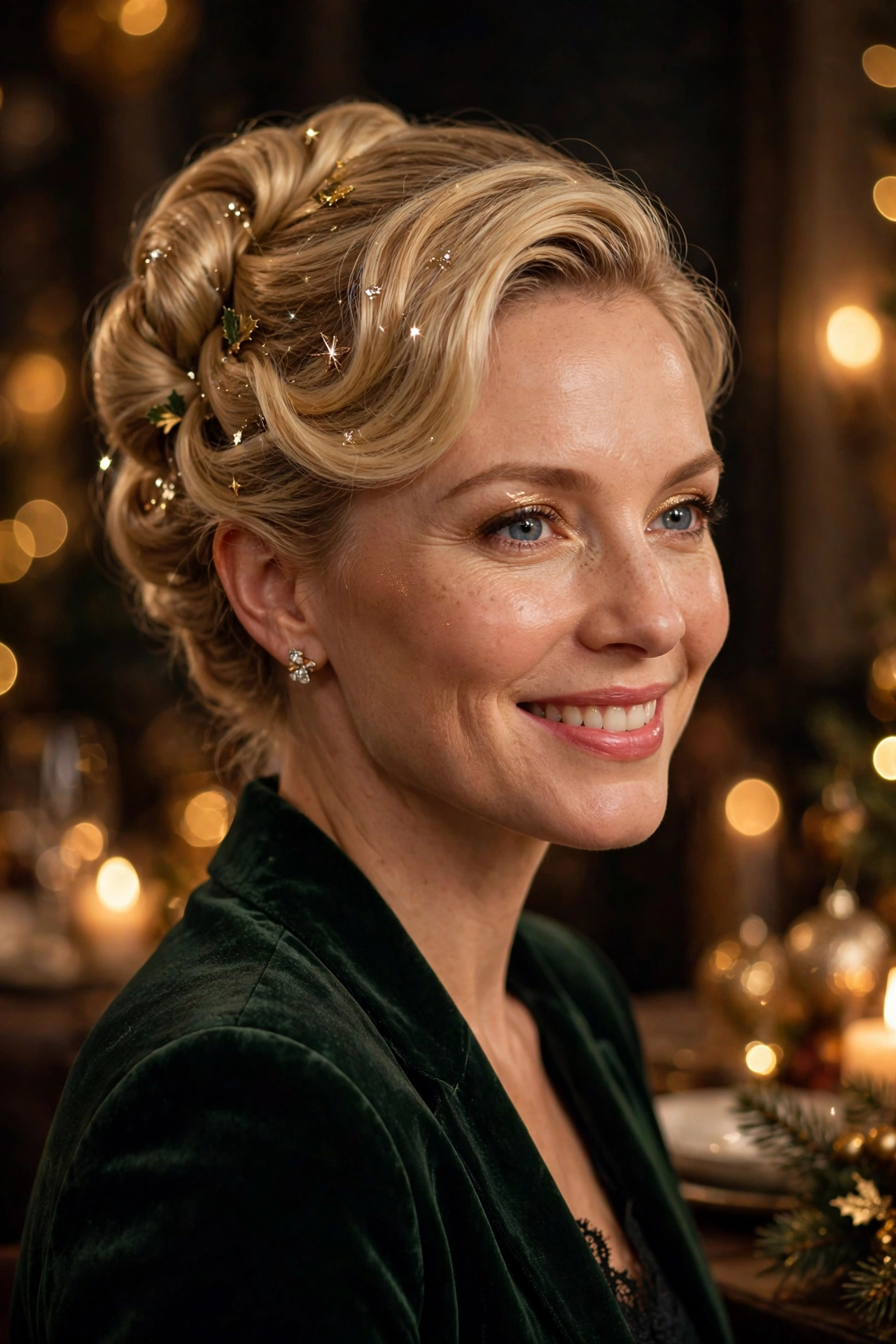 Festive French Twist