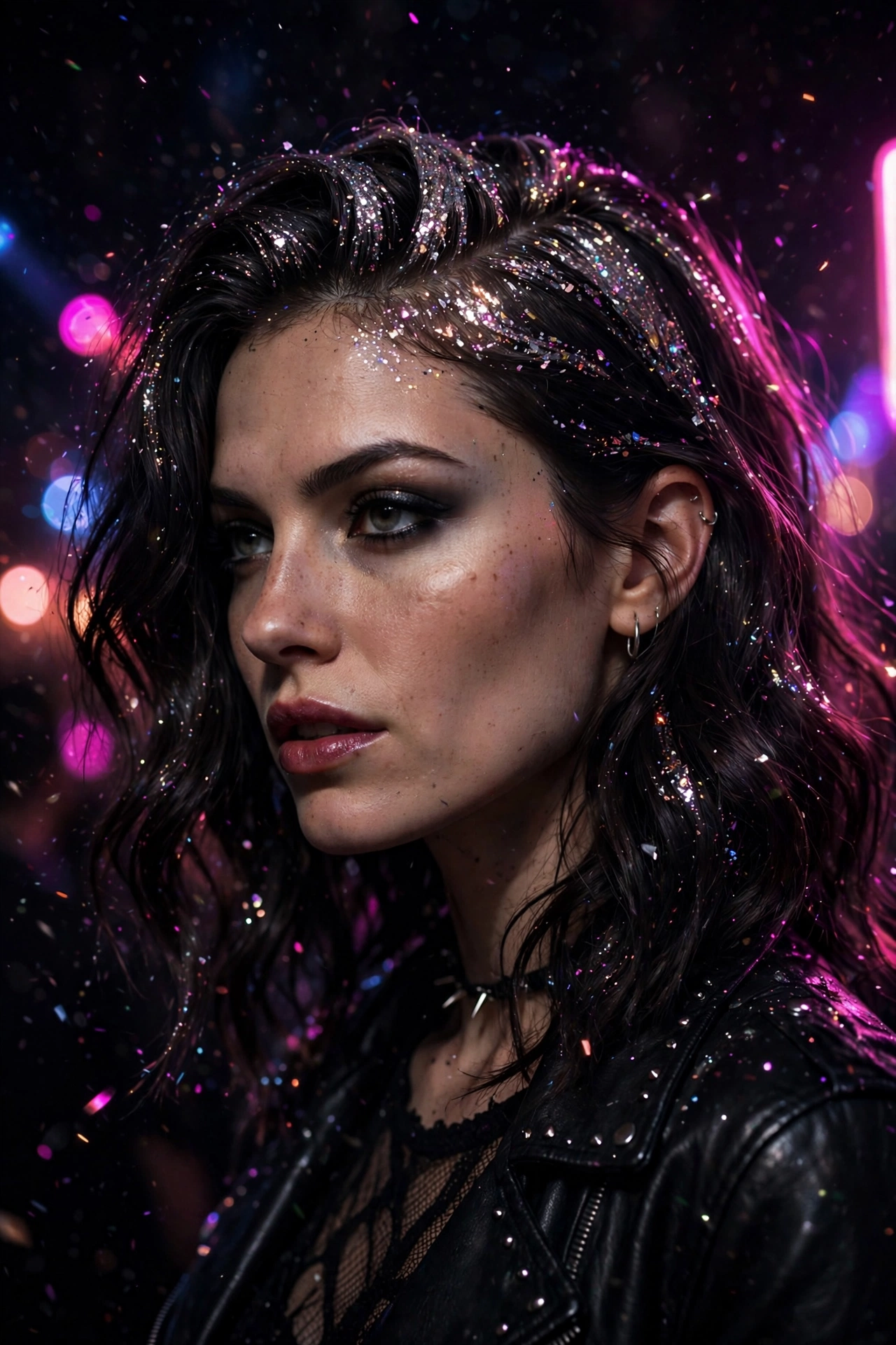 Glitter Root Waves