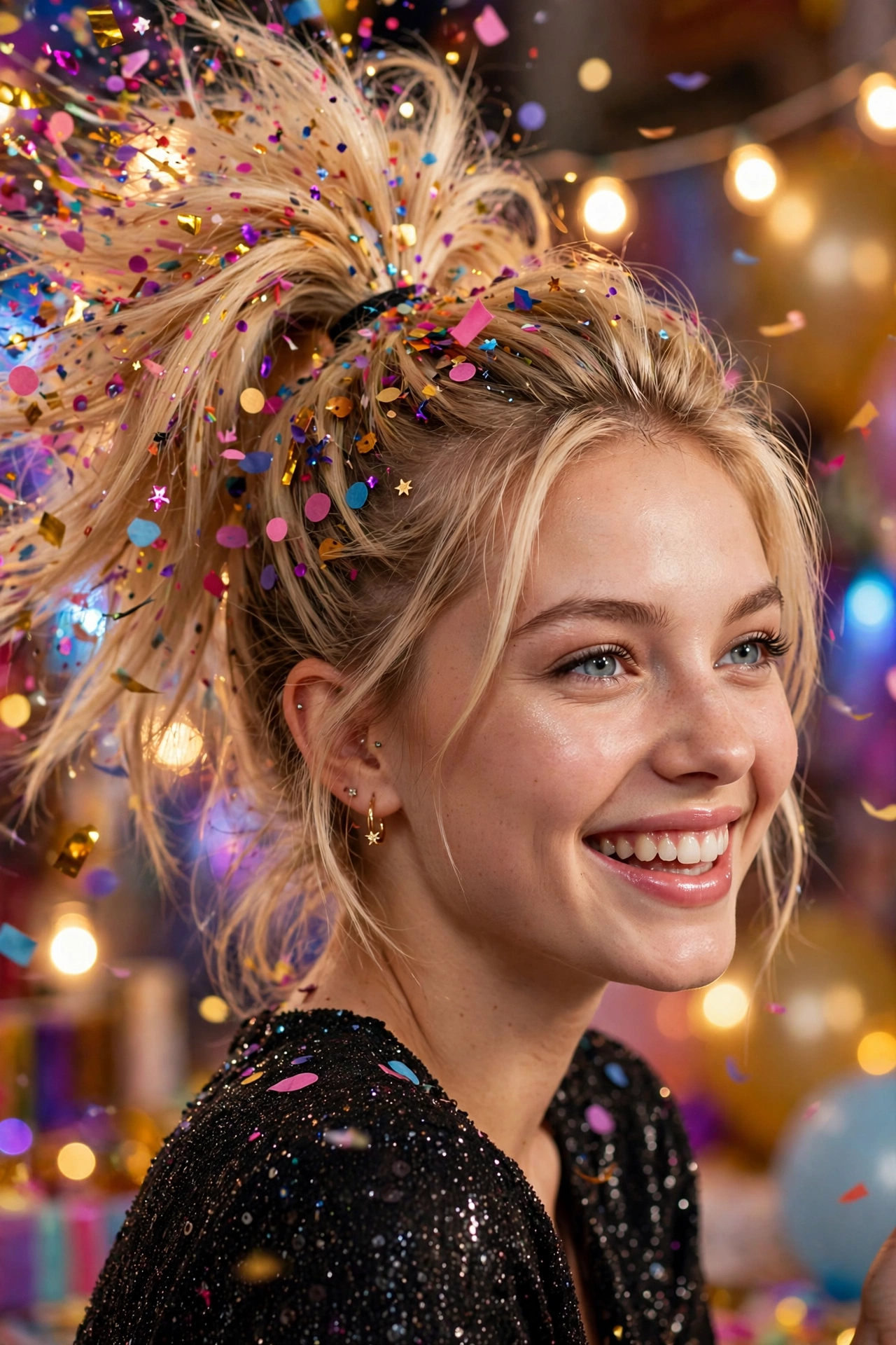 Party Popper Ponytail