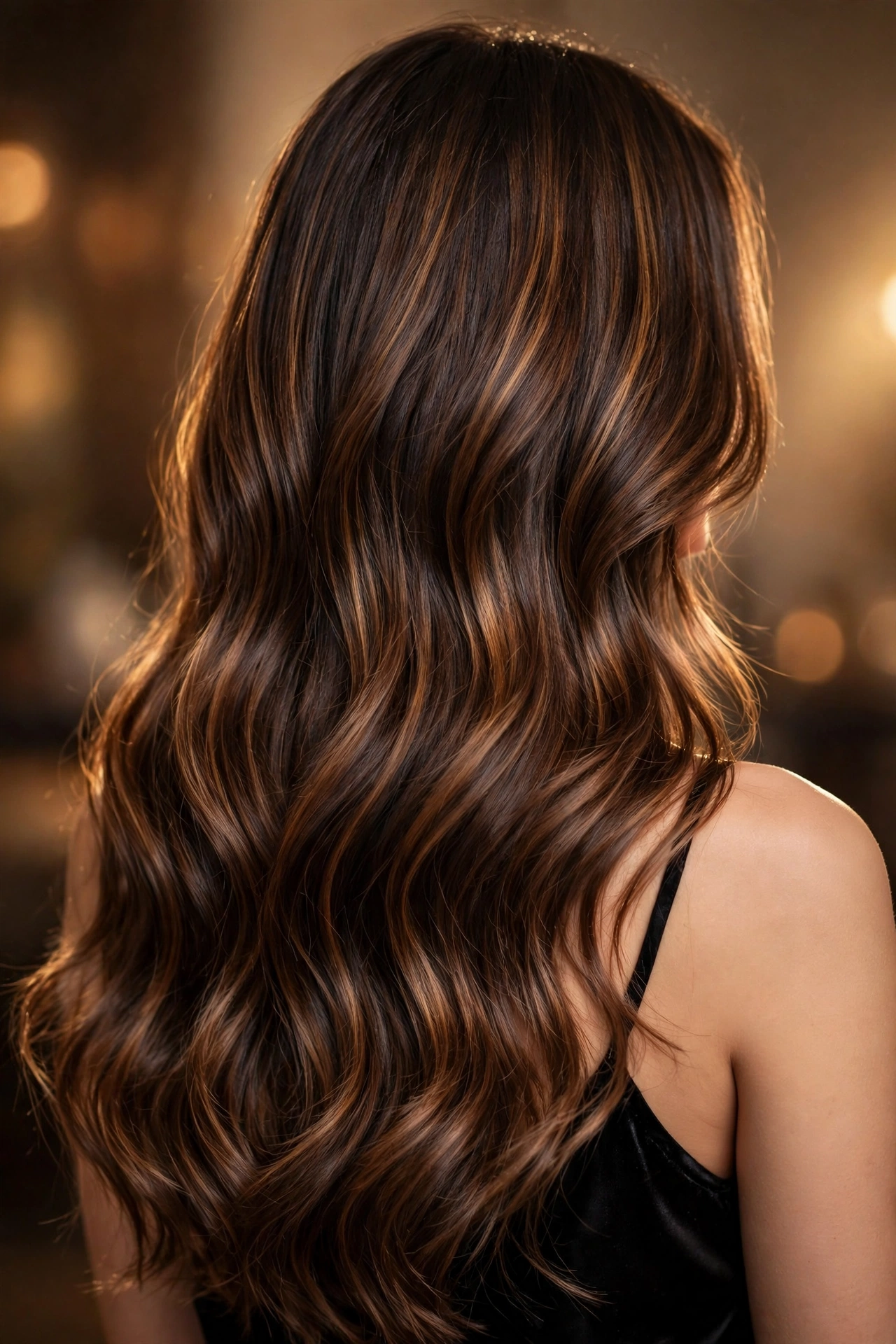 Chocolate Balayage hairstyle