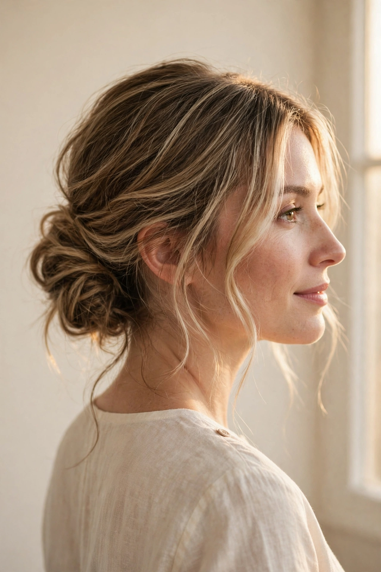 The Effortless Updo hairstyle