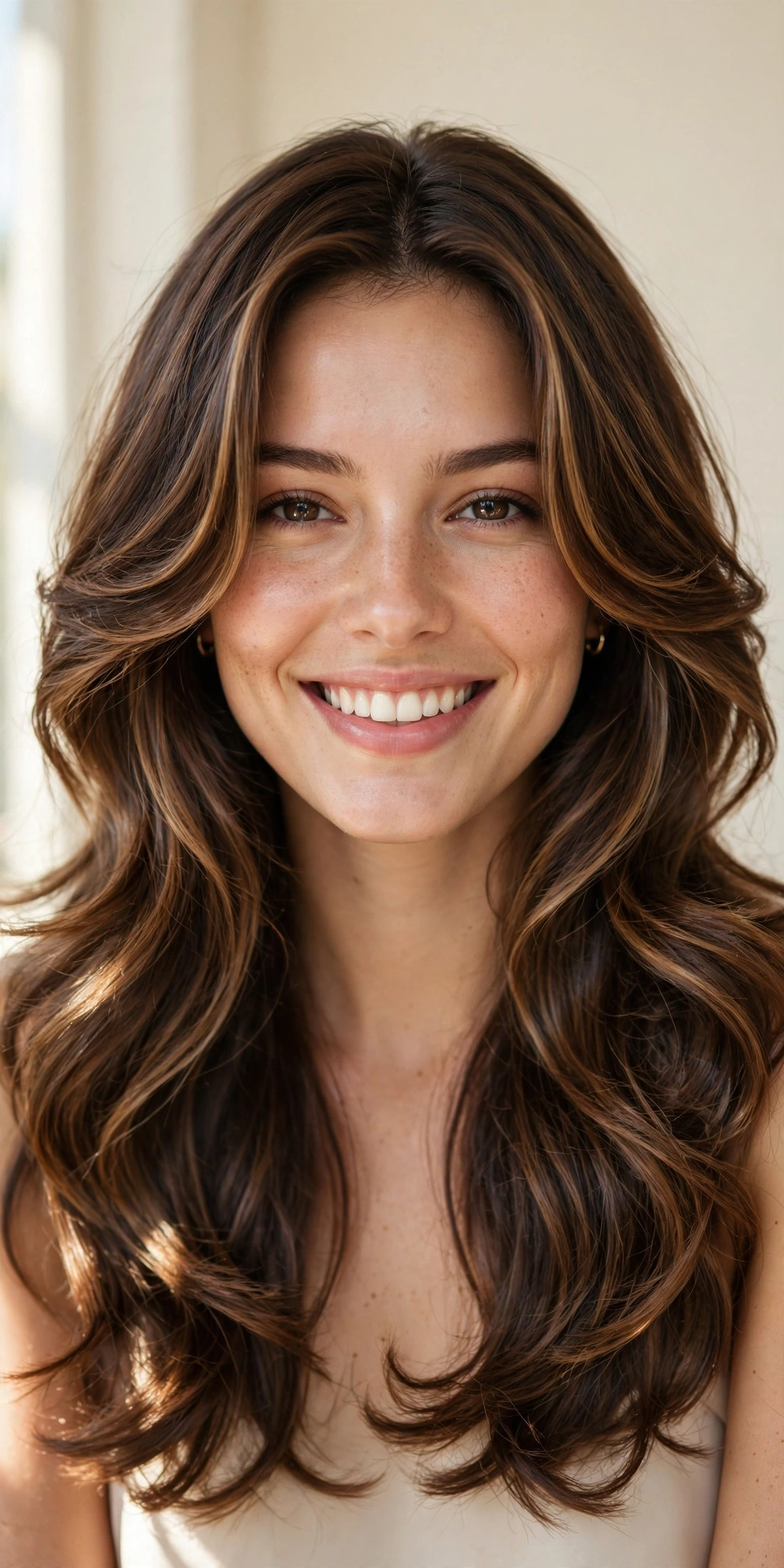Face-Framing Layers hairstyle