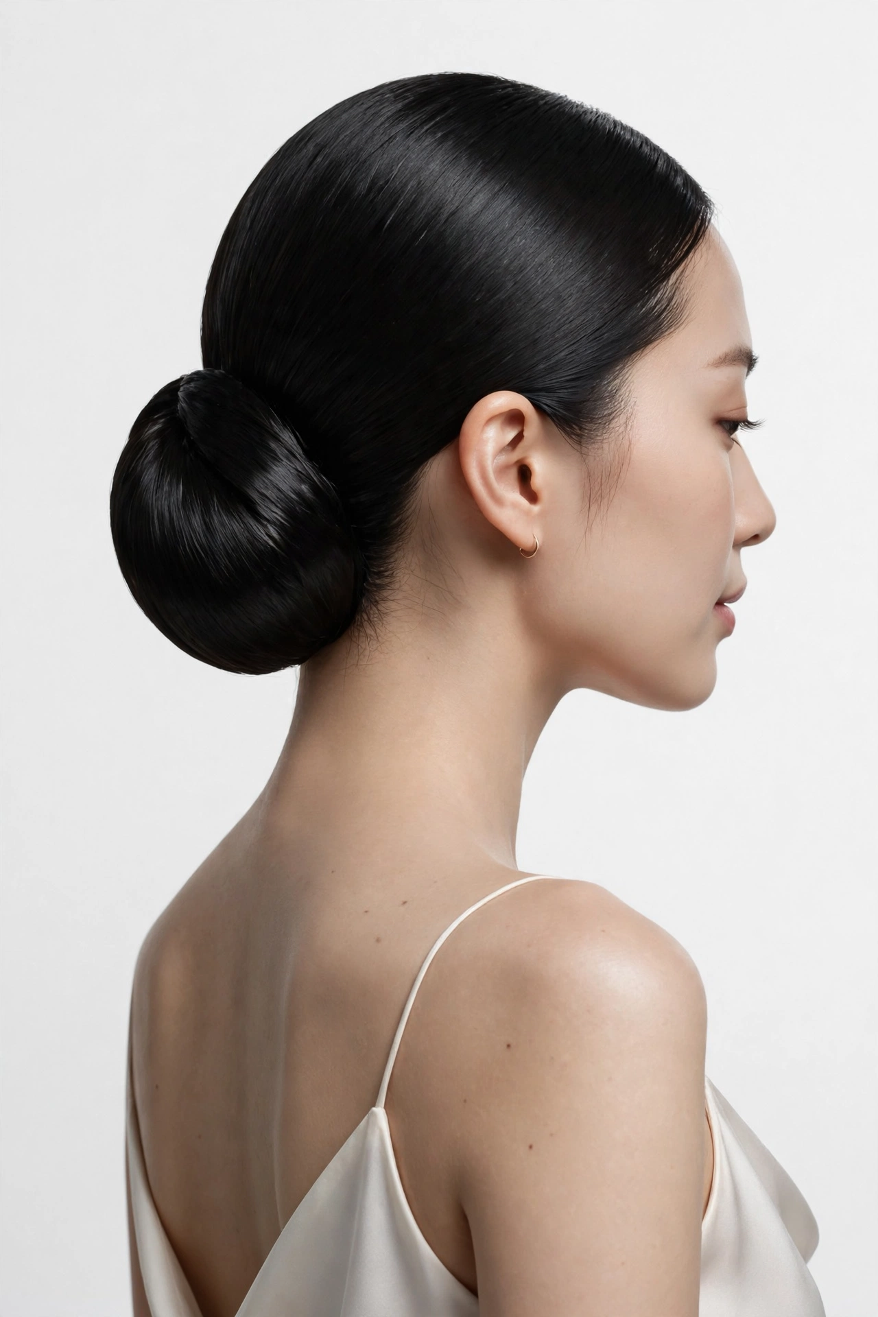 The Low Sleek Bun hairstyle