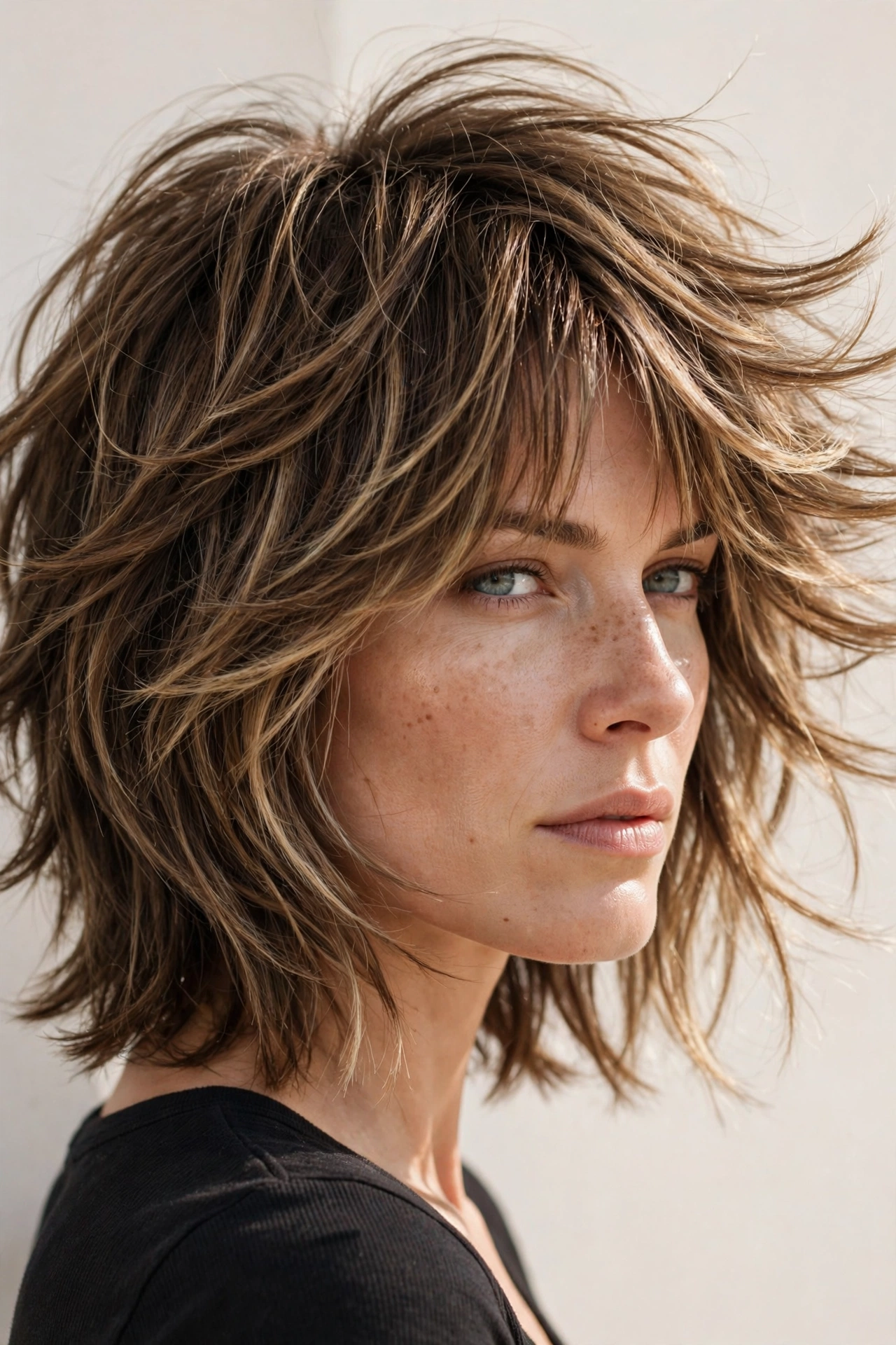 The Modern Shag hairstyle