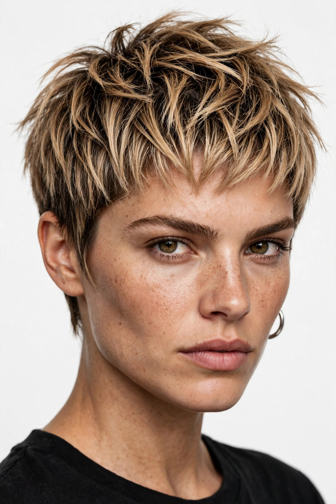 The Textured Pixie hairstyle
