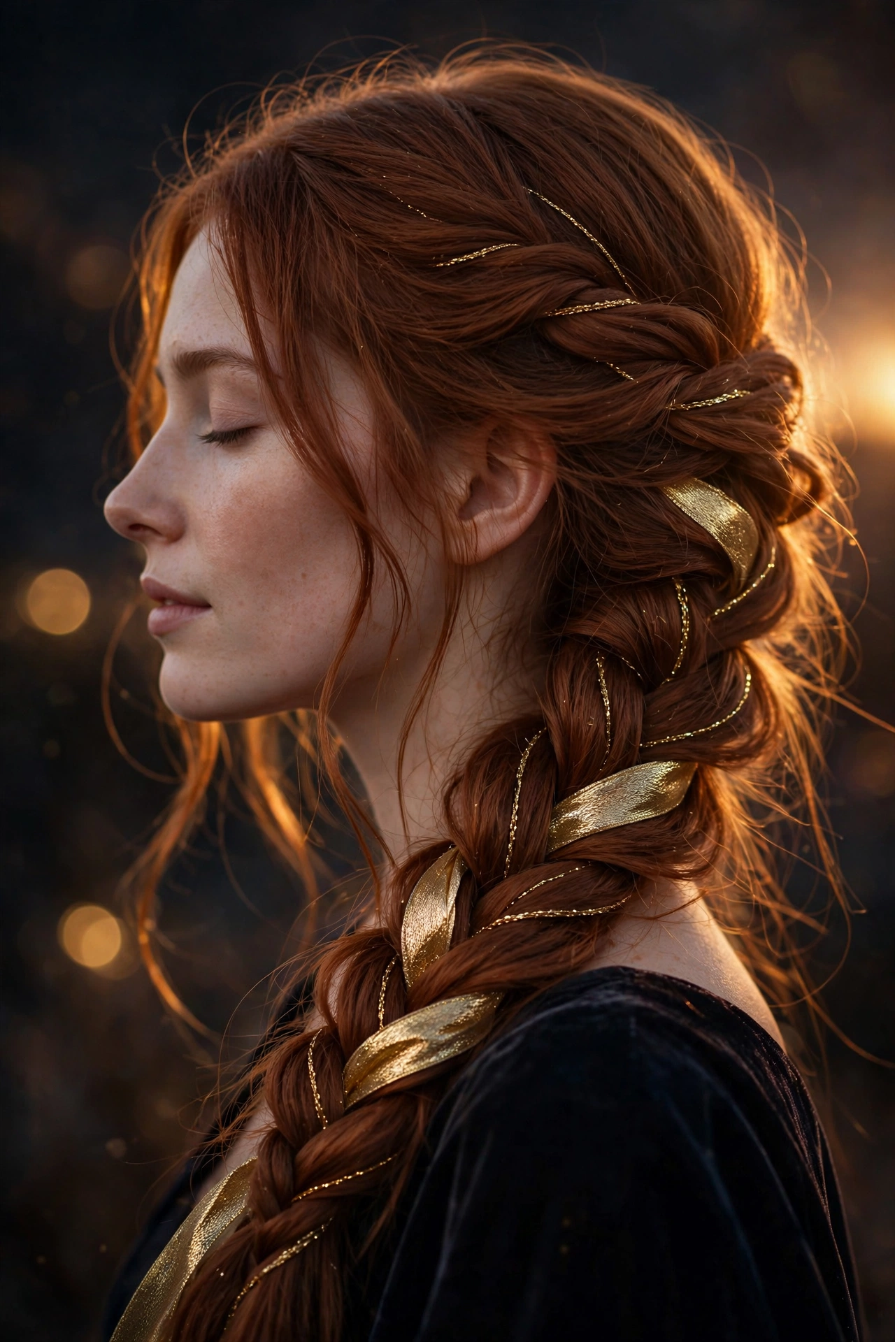 Gilded Braid hairstyle