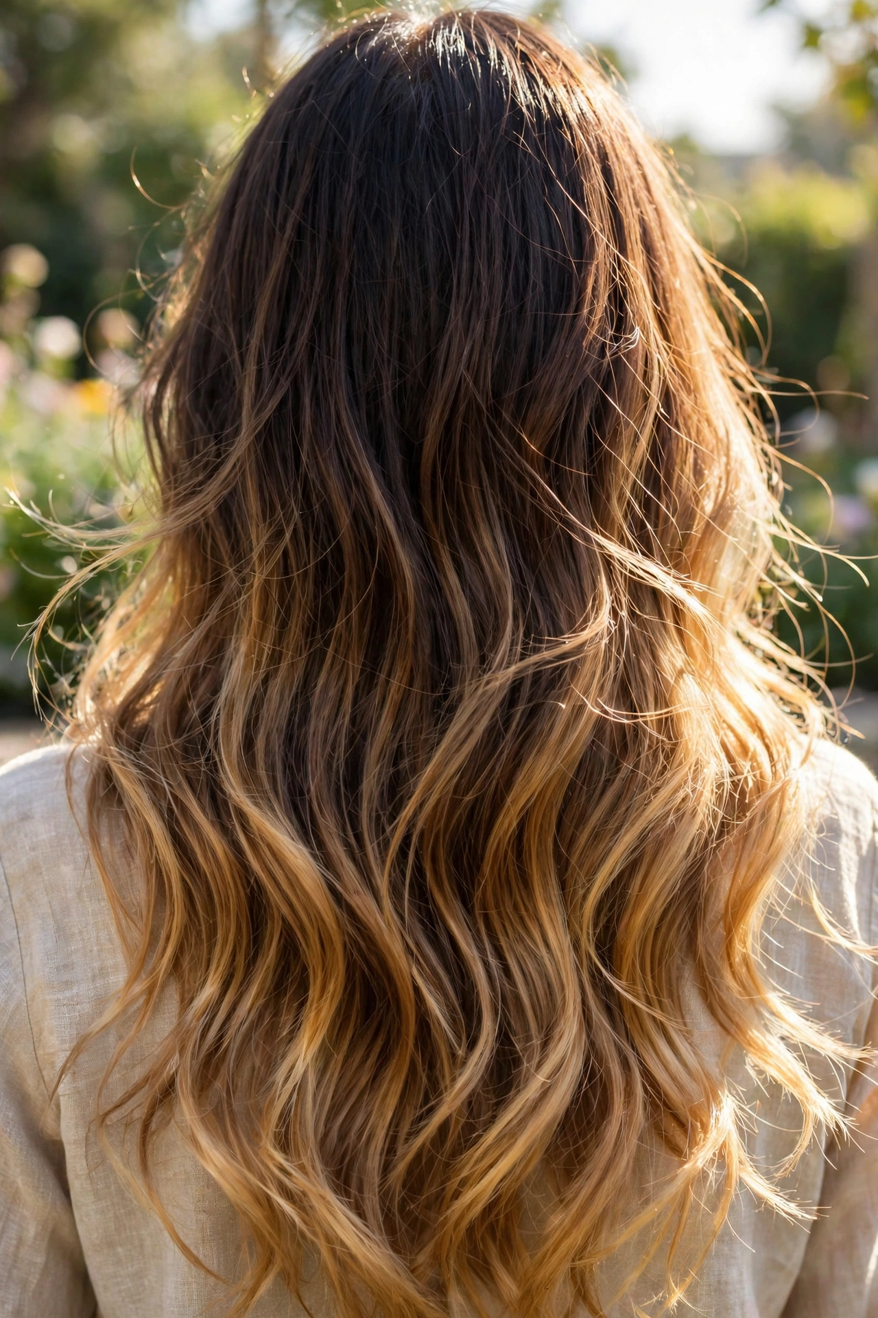 Honey-Dipped Ends hairstyle