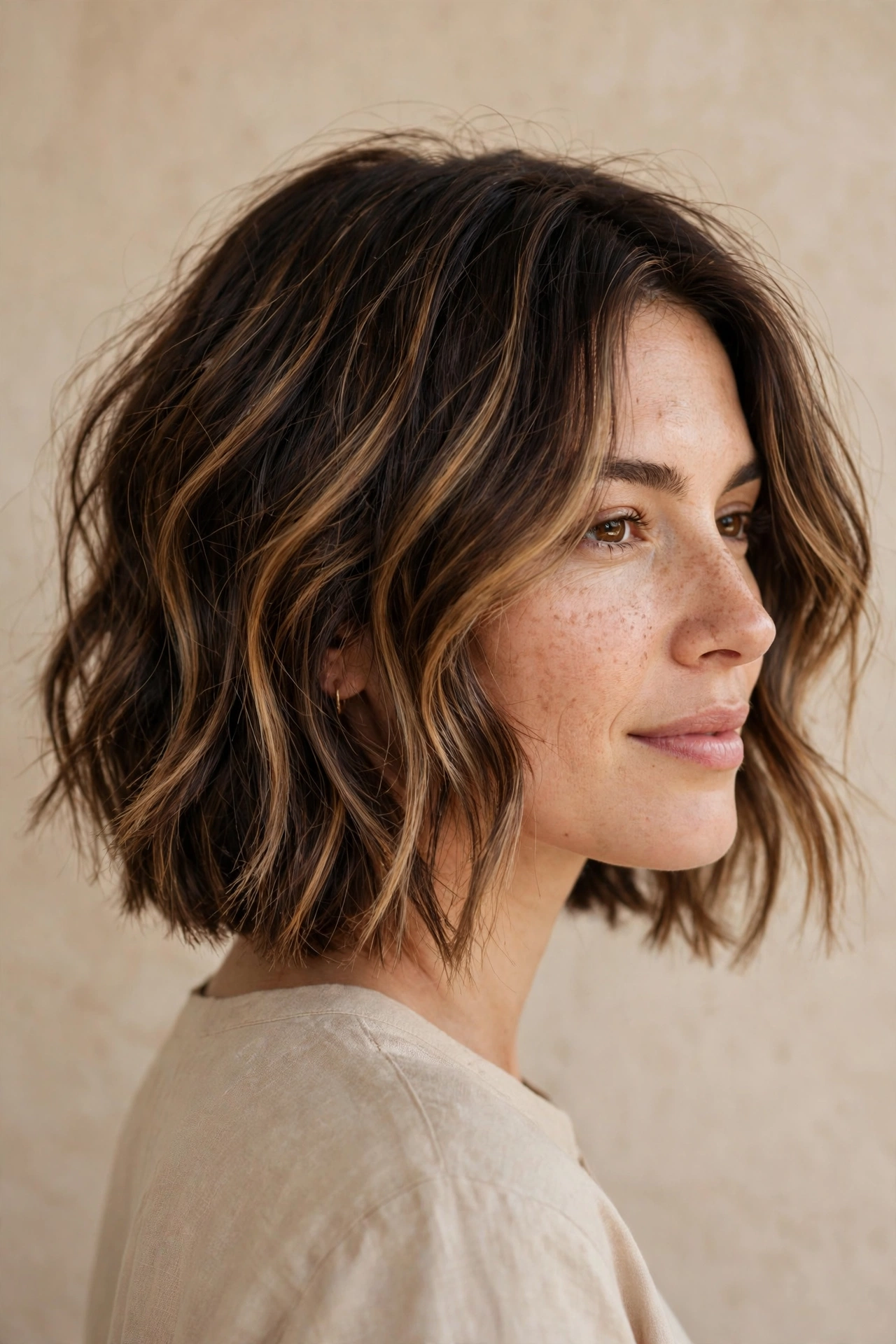 Espresso Balayage Bob hairstyle