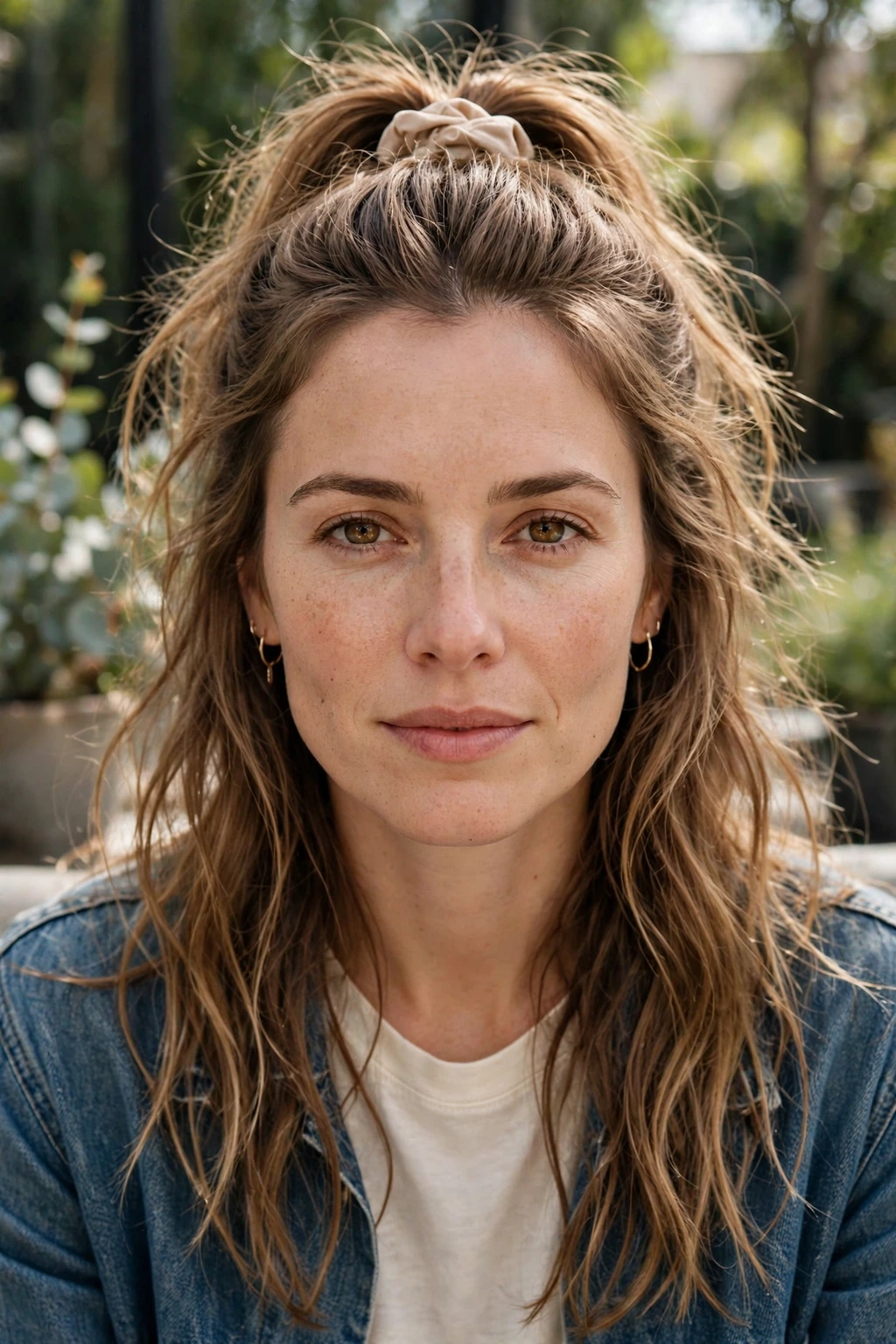 Effortless half up
