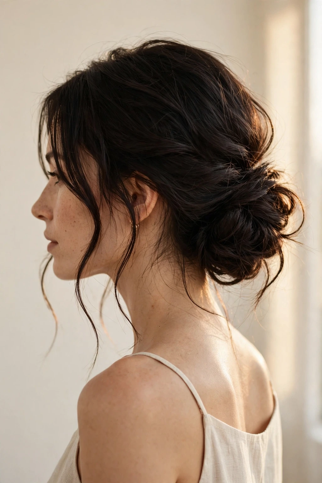 The Loose Chignon hairstyle