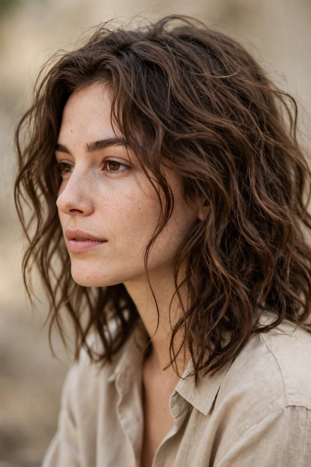 Second-Day Waves hairstyle