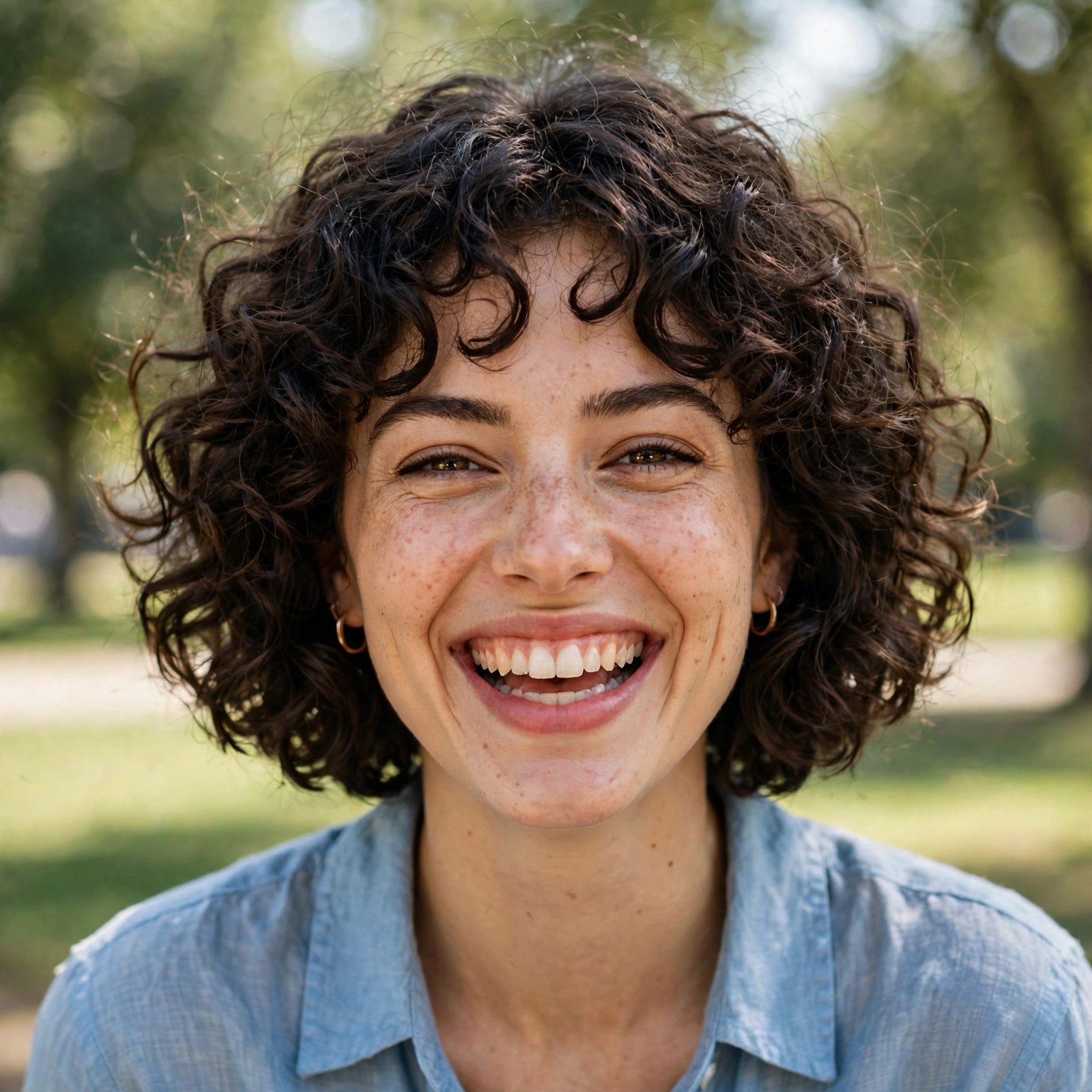 Curly Bob