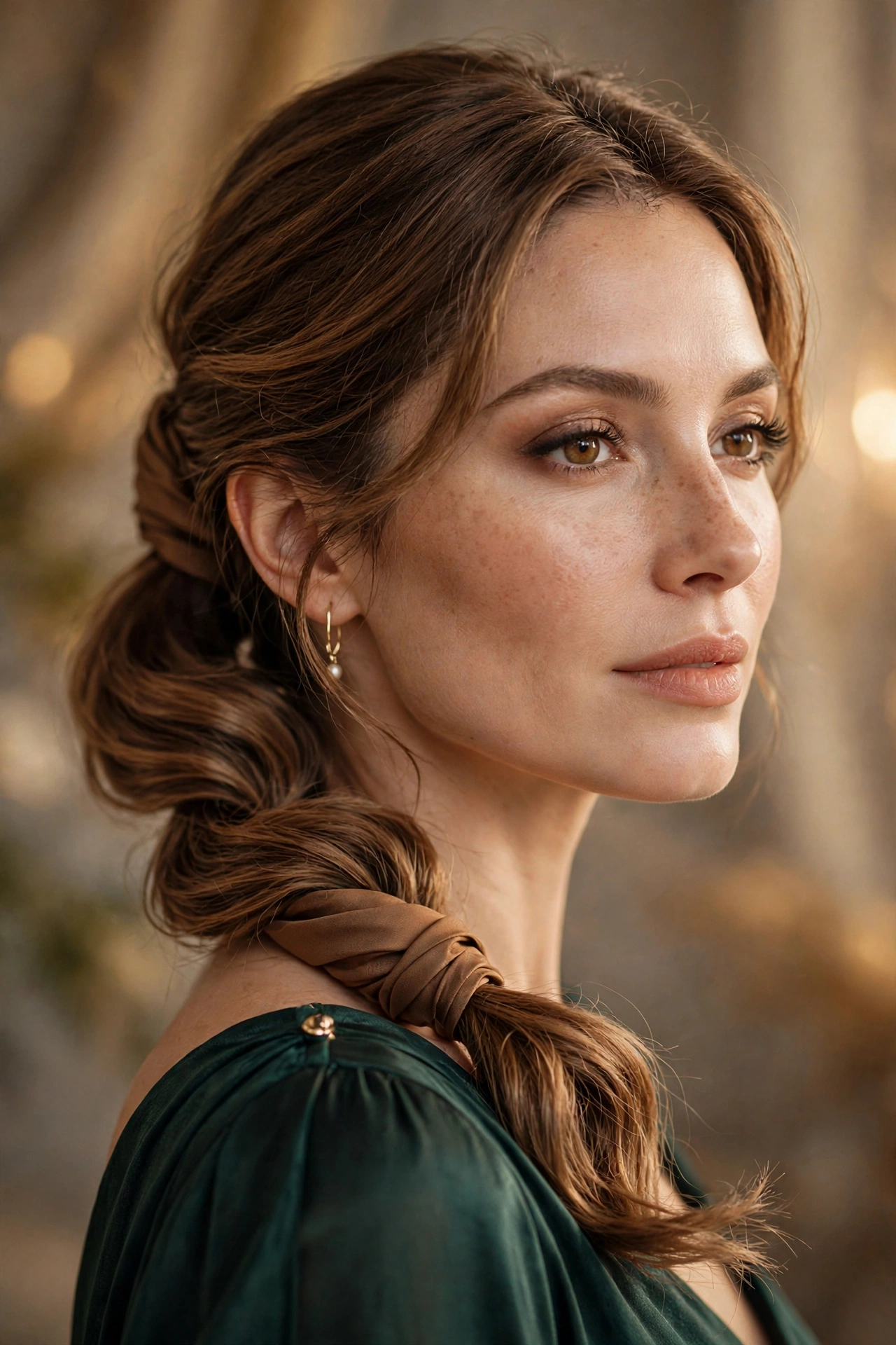 Elegant Twist Ponytail