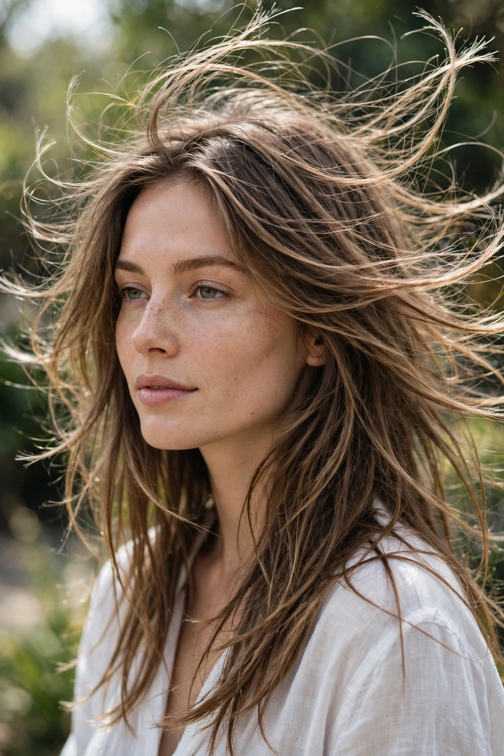 Long airy lightweight layers