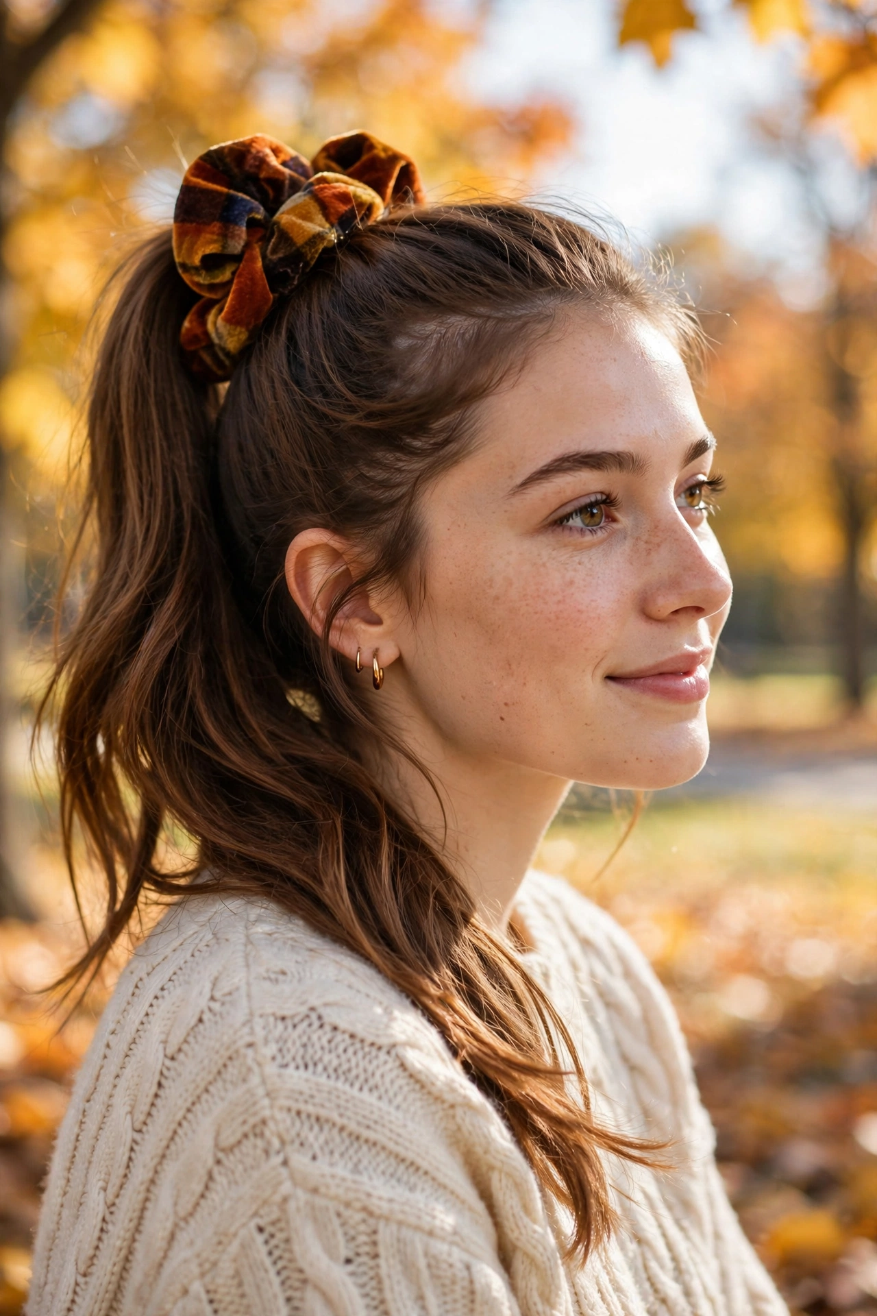 Harvest Scrunchie Pony