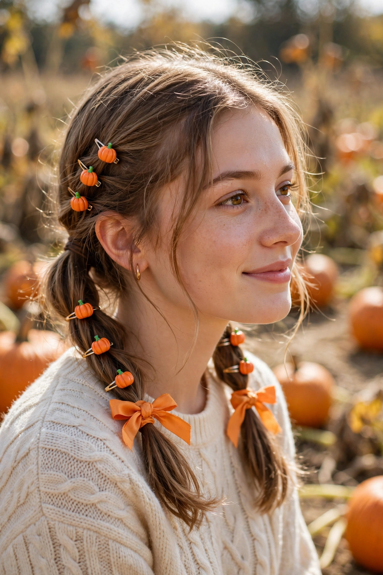 Pumpkin Patch Pigtails