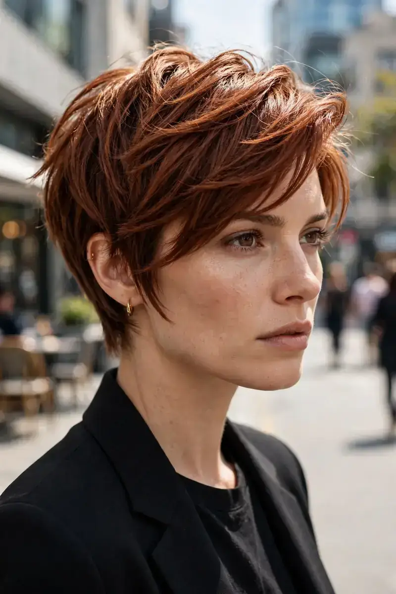 Long Pixie Cut