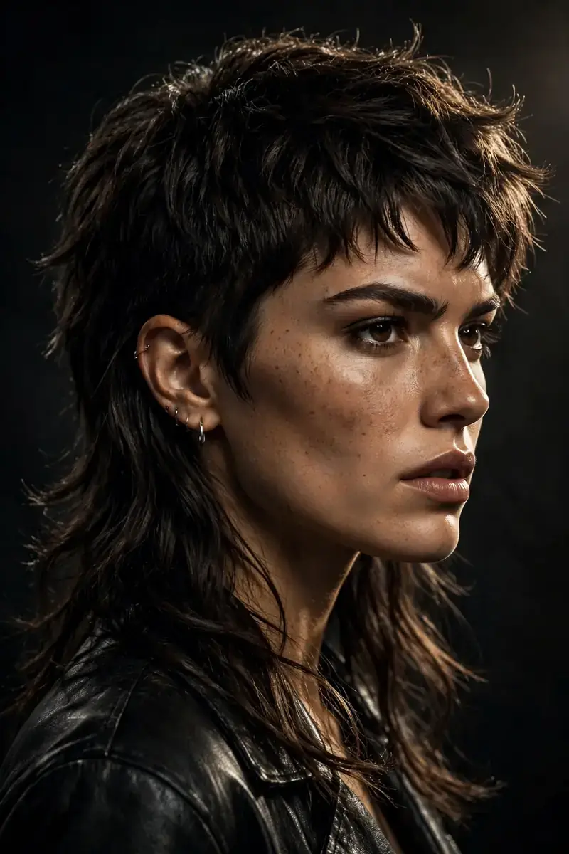 Modern Mullet Cut