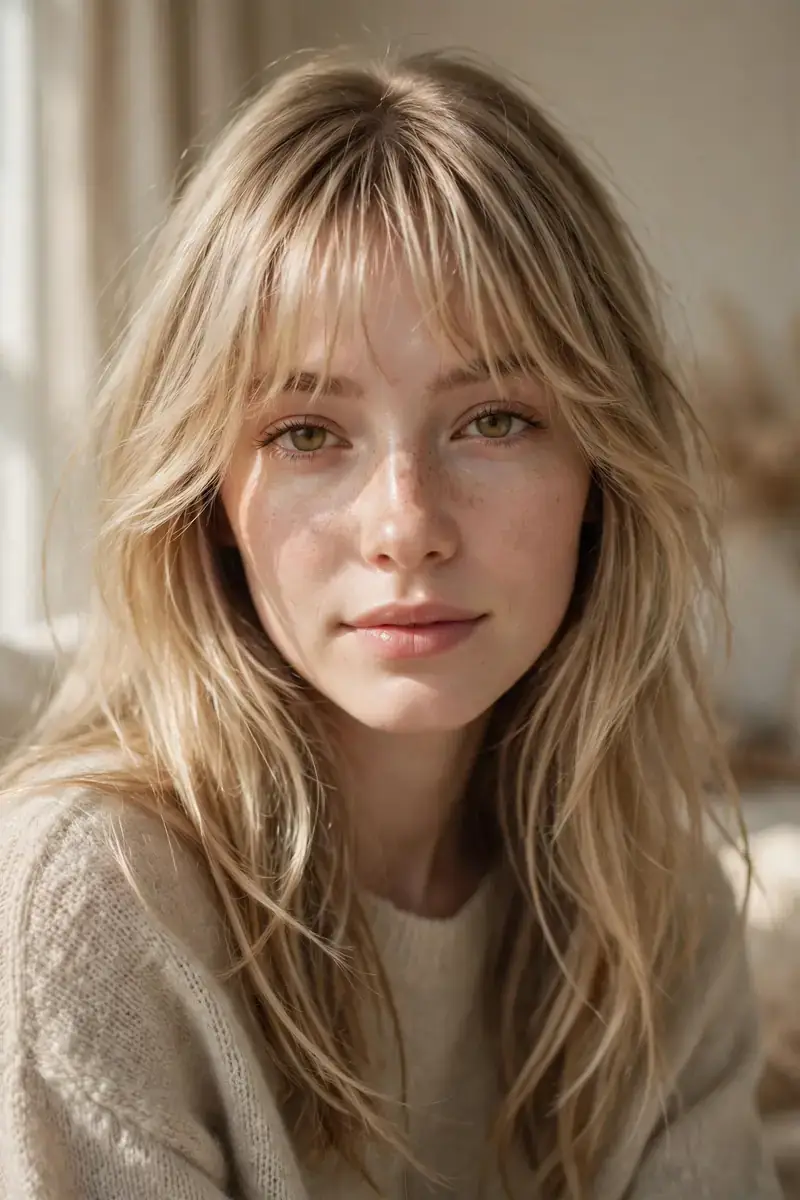 Wispy Fringe Cut