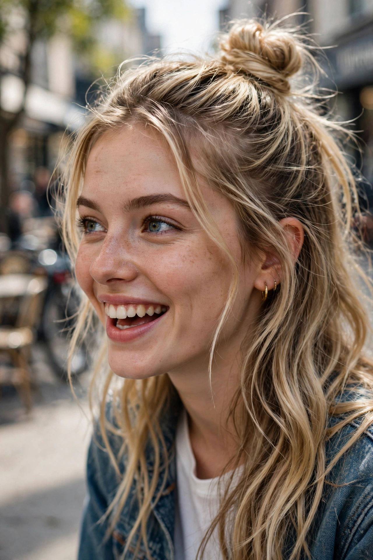 Half-Up Top Knot