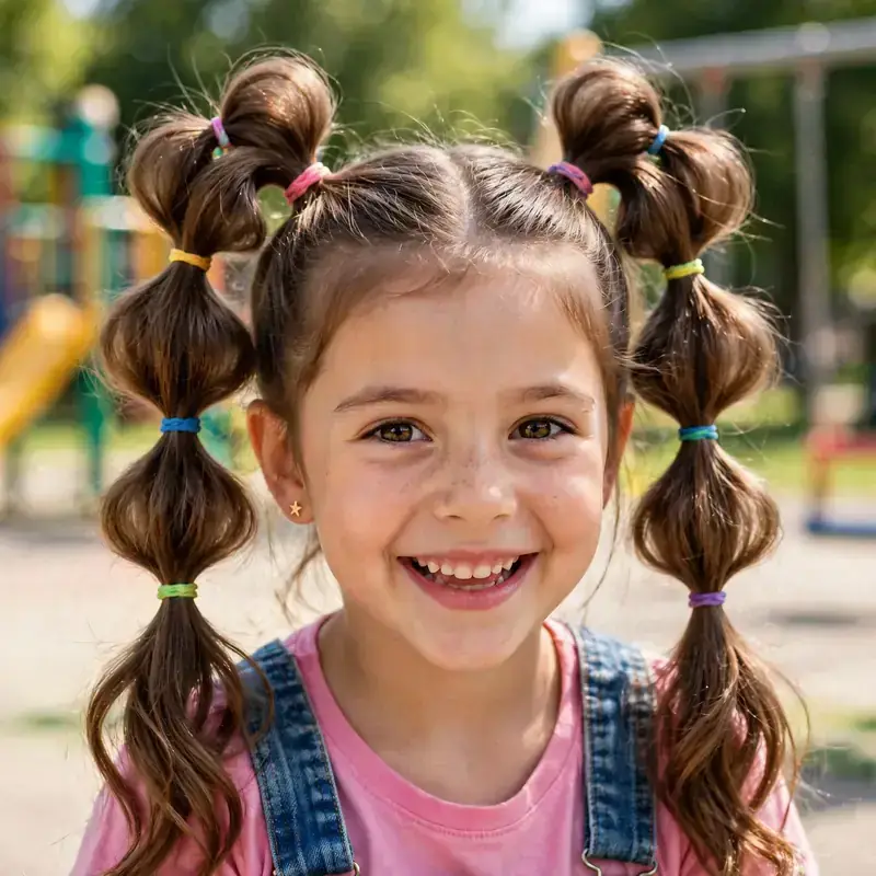 Double Bubble Pigtails