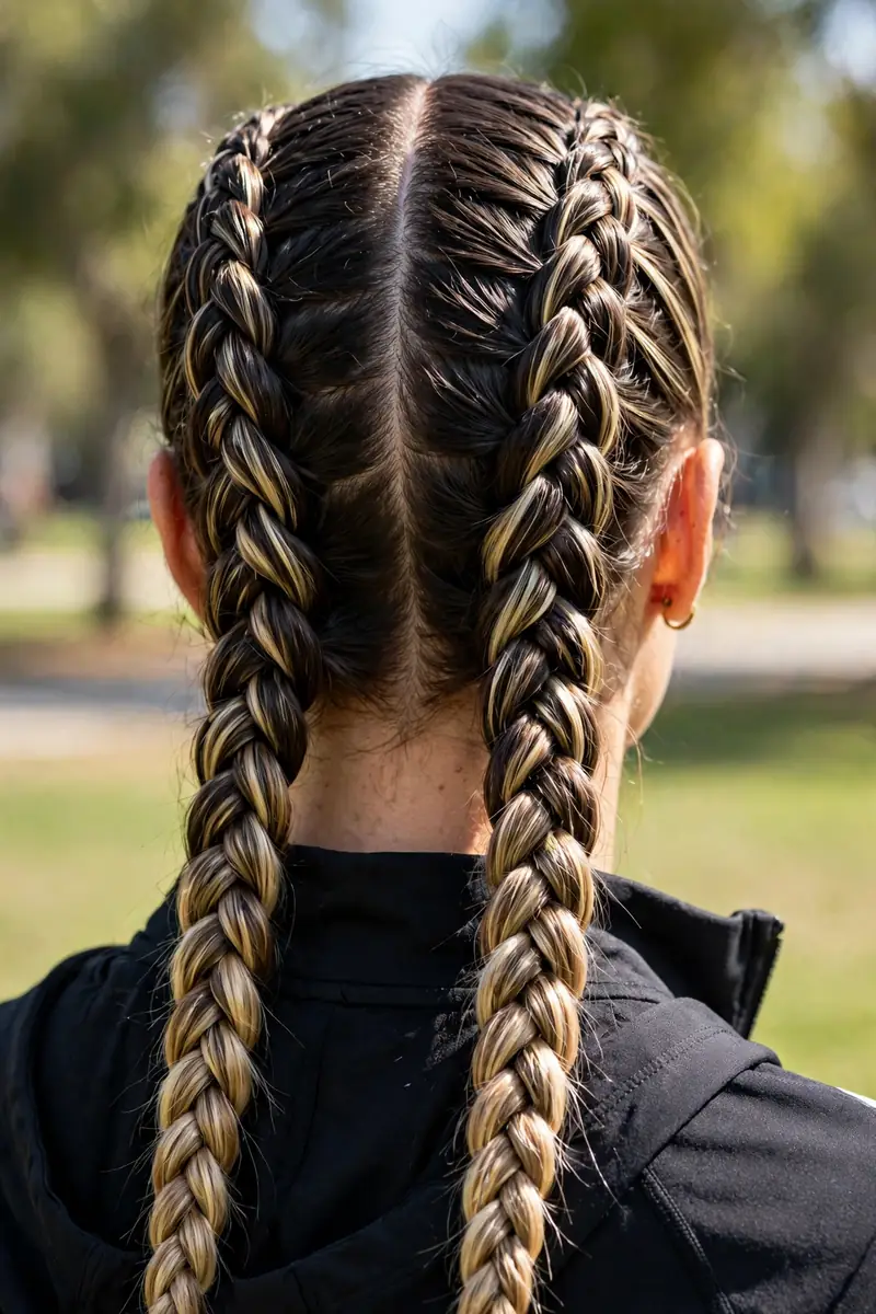 Double Dutch Braids