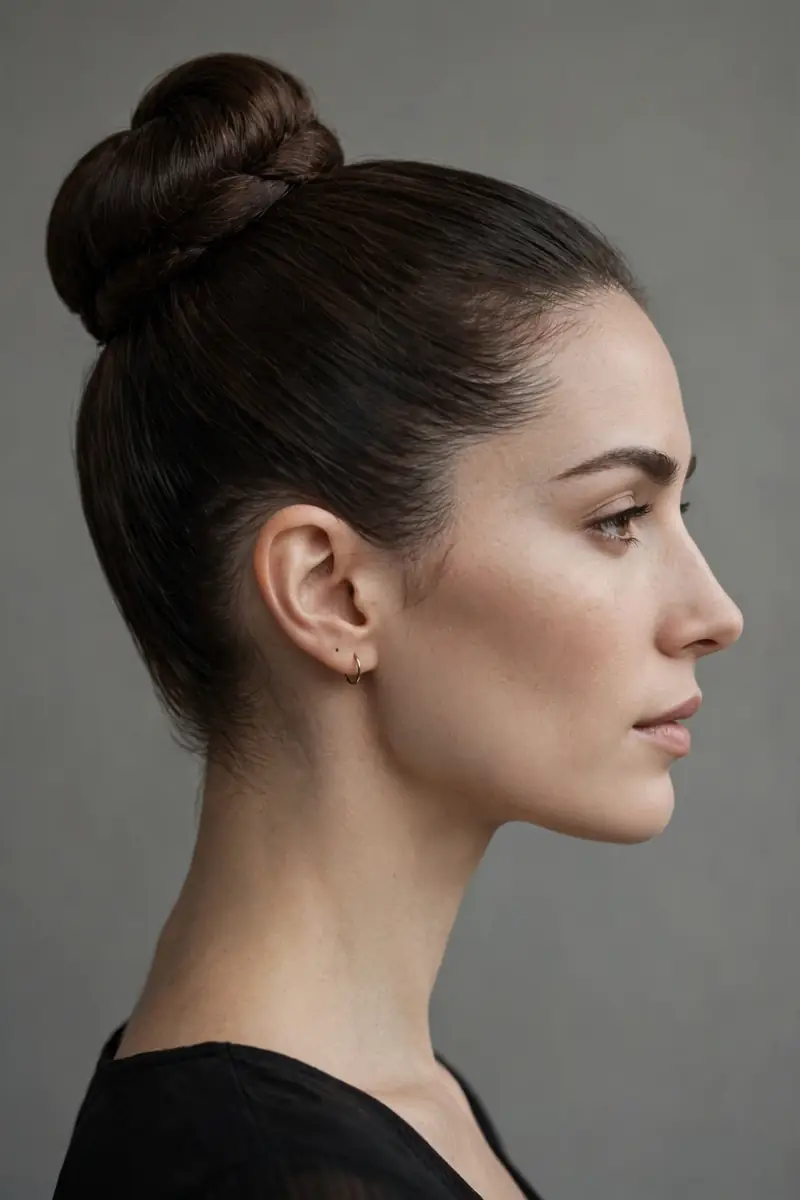 High Ballet Bun