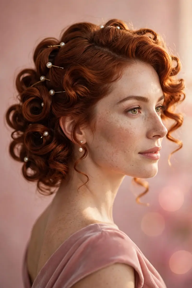 Pinned Back Curls