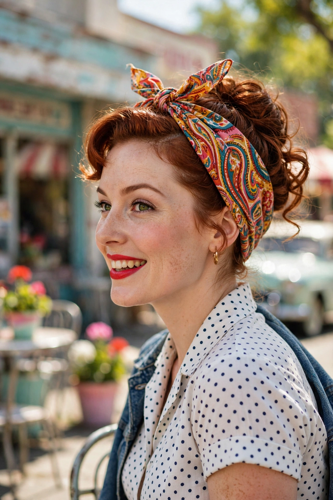Quick Bandana Updo