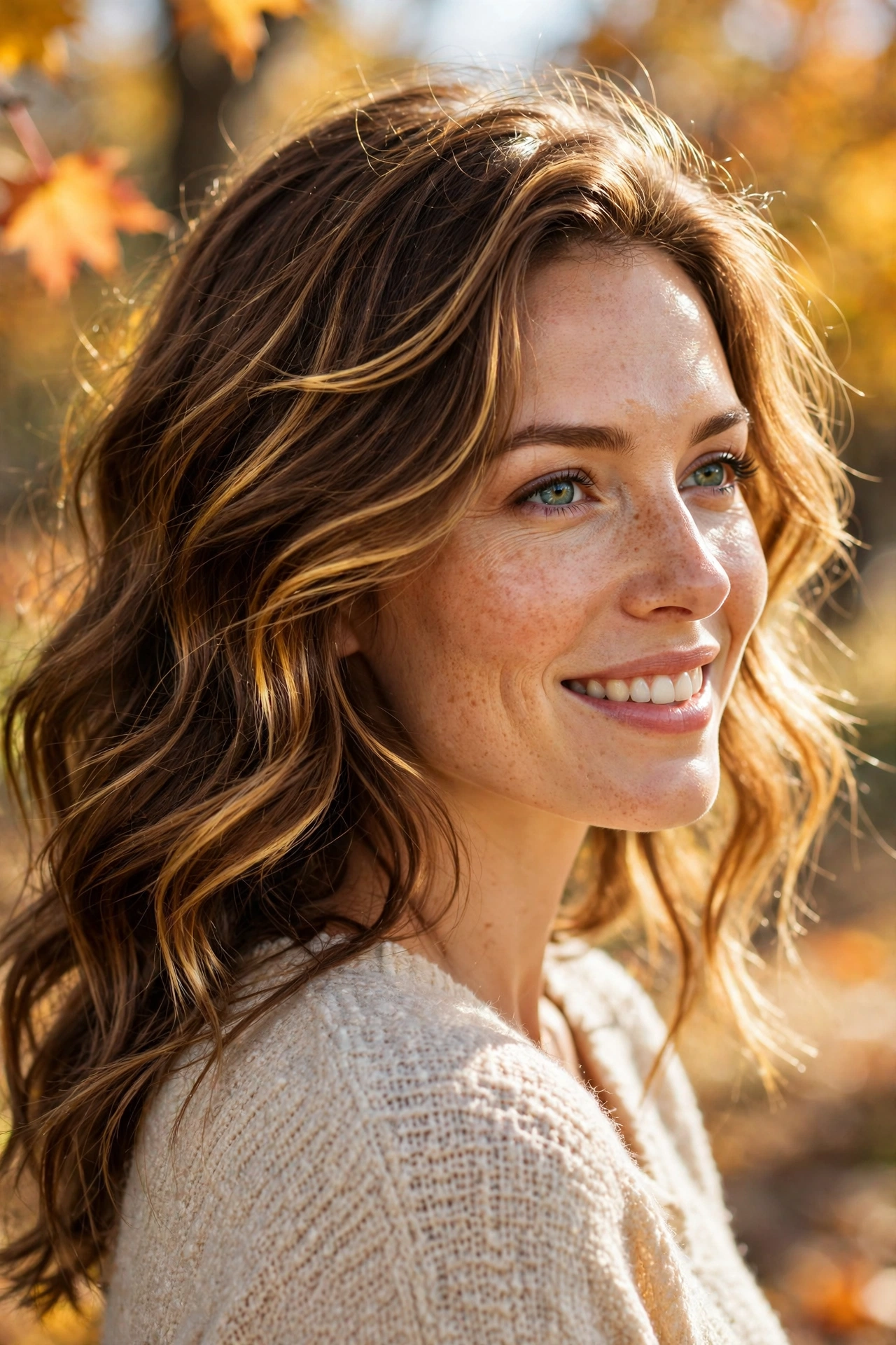 Harvest Gold Highlights Style