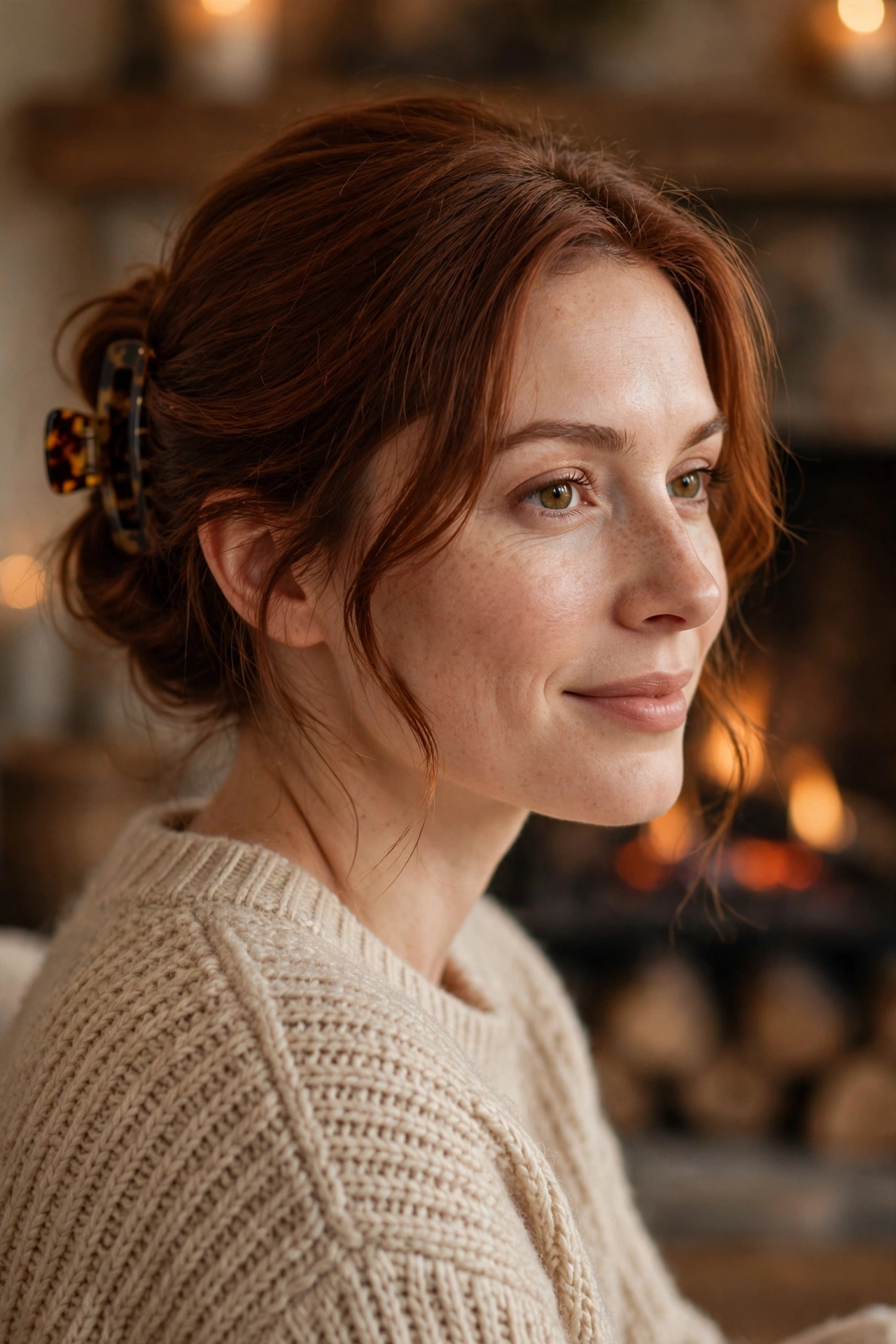 Warm Hearth Updo