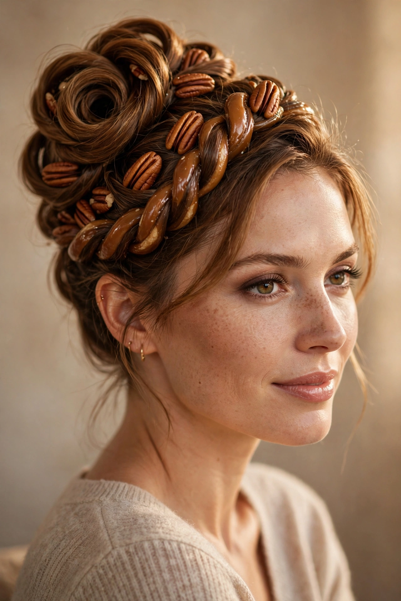 Pecan Pie Updo