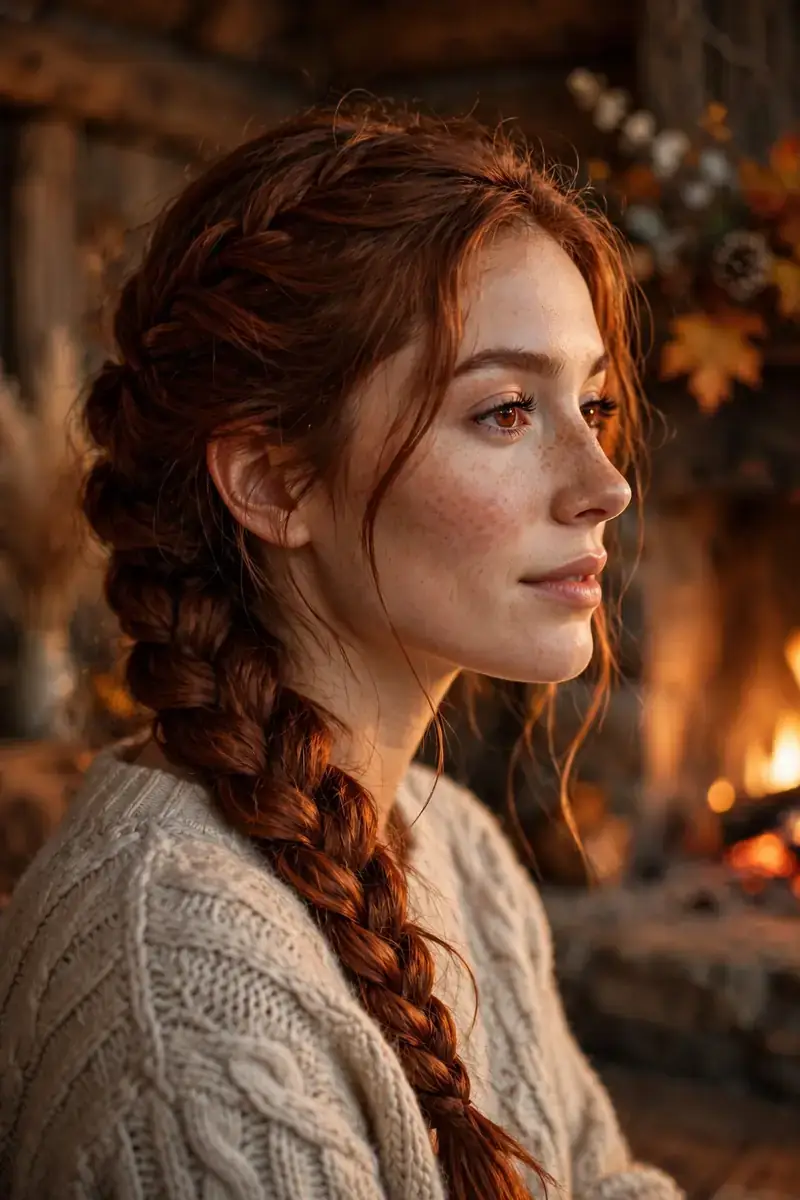 Fireside Fishtail Braid