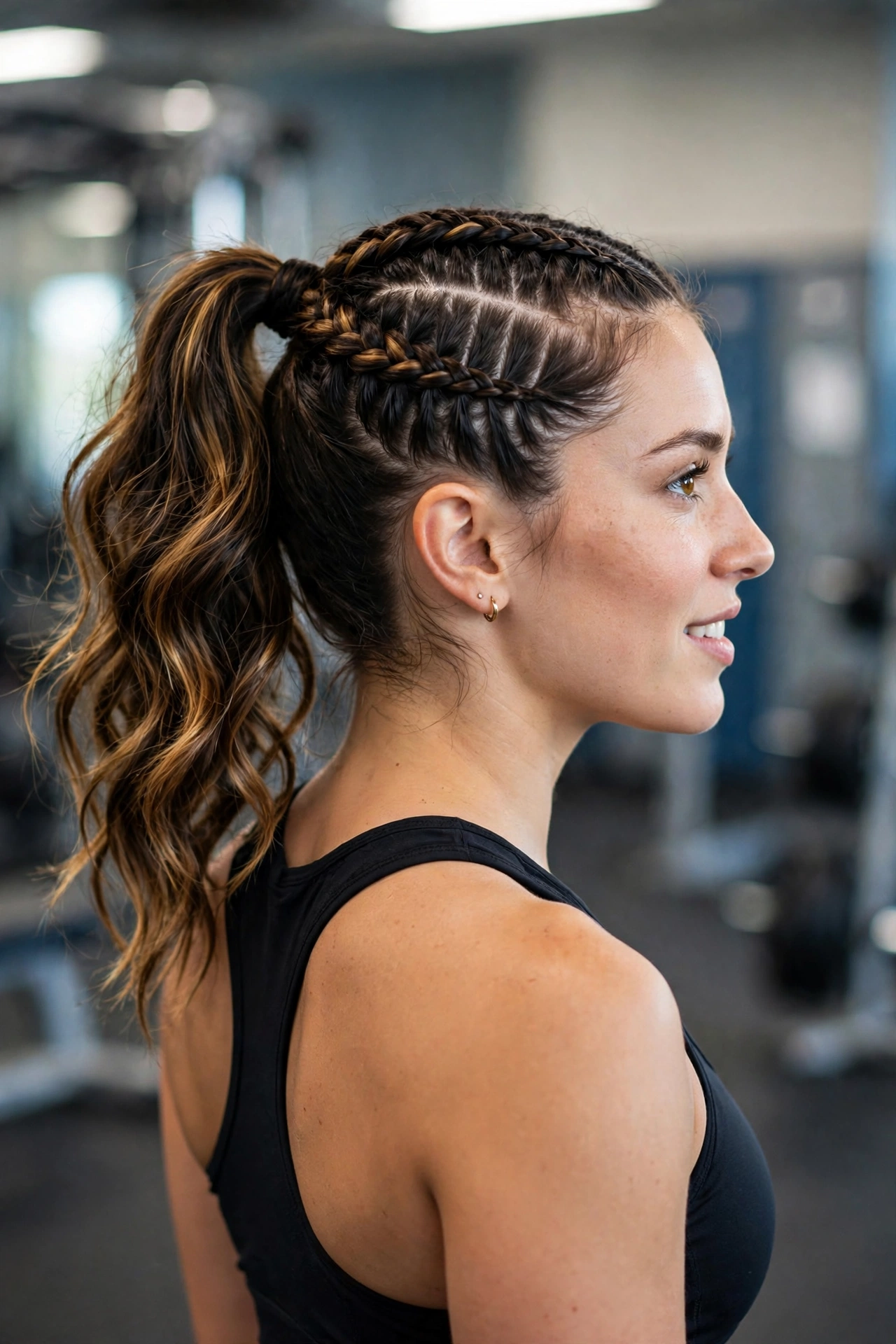 Dutch Braid Ponytail