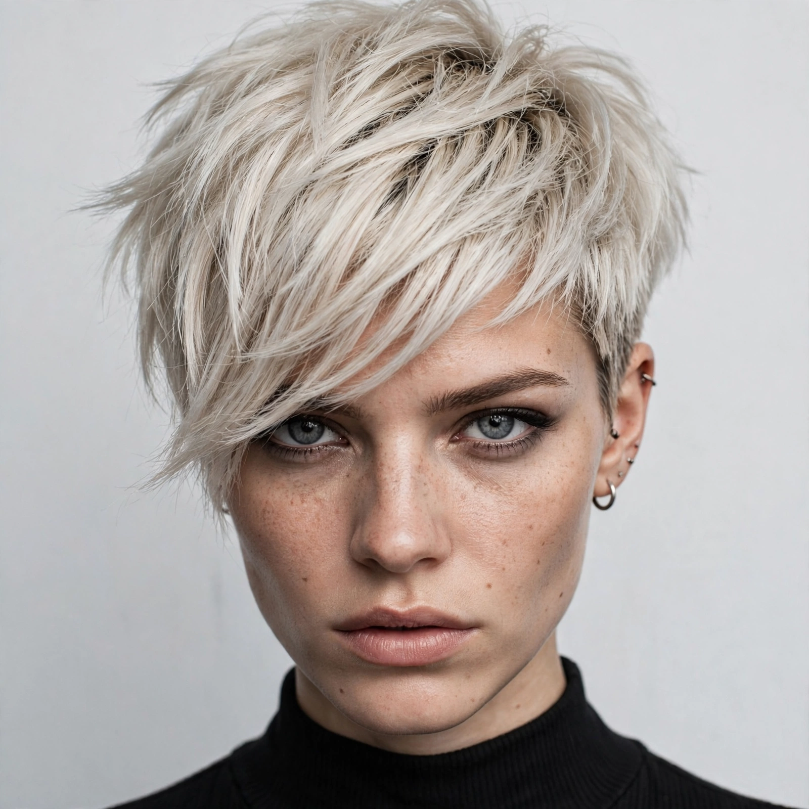 Side Swept Pixie