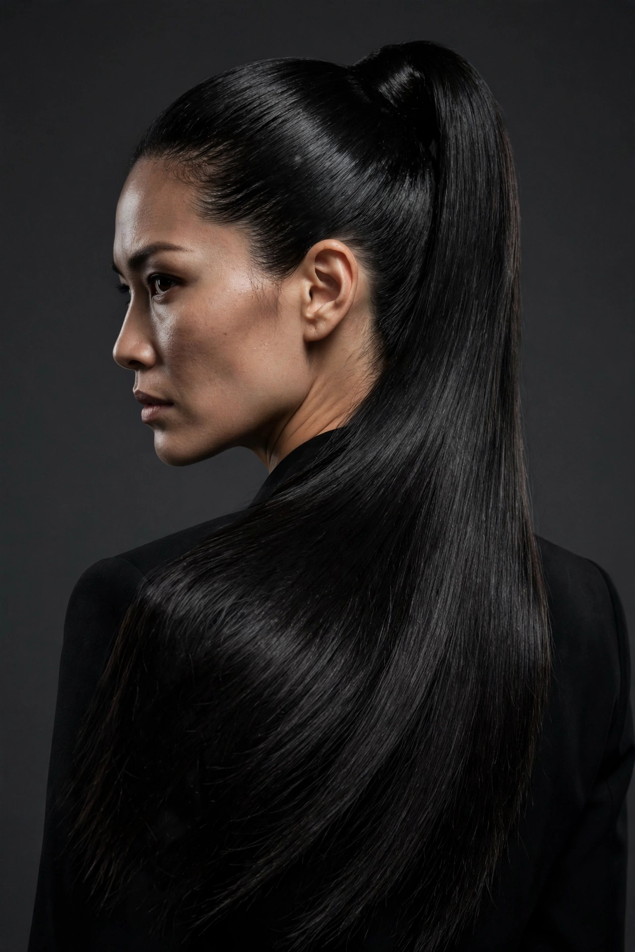 Sleek High Ponytail
