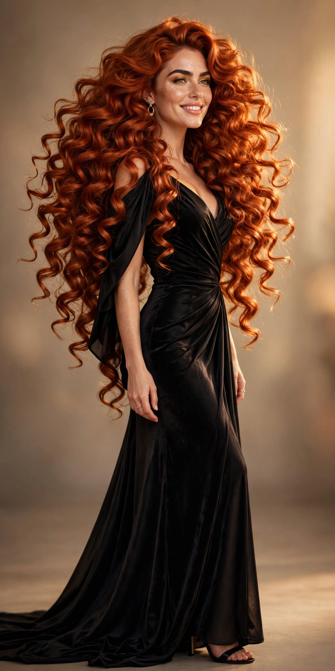 Voluminous Curls