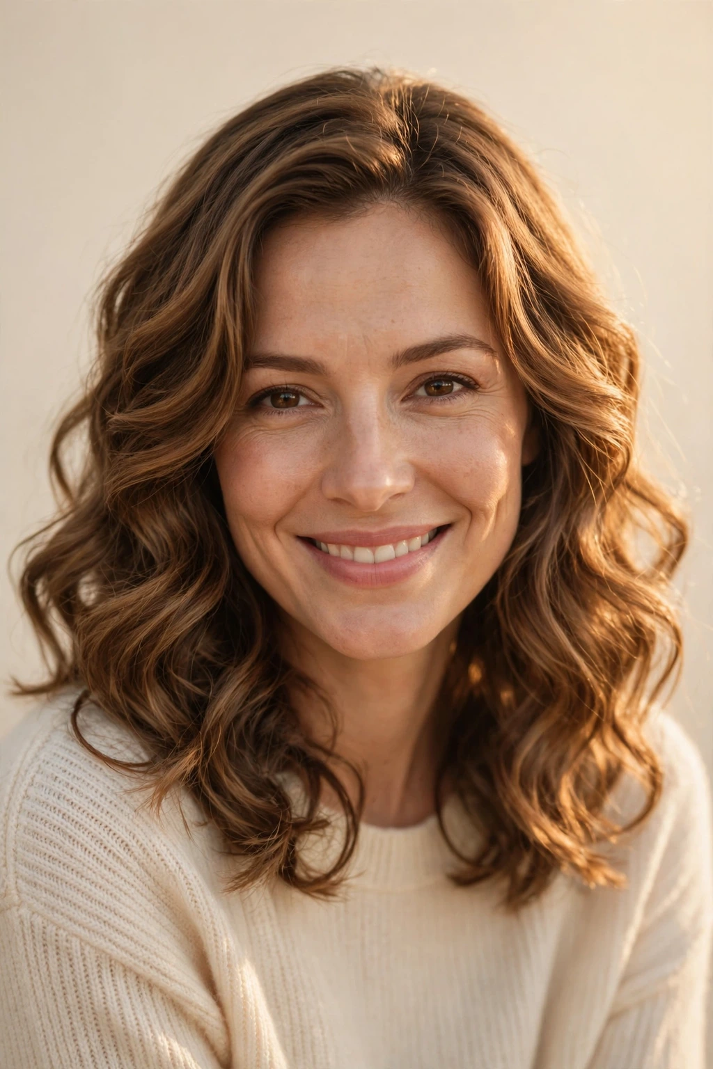 Soft curls midi