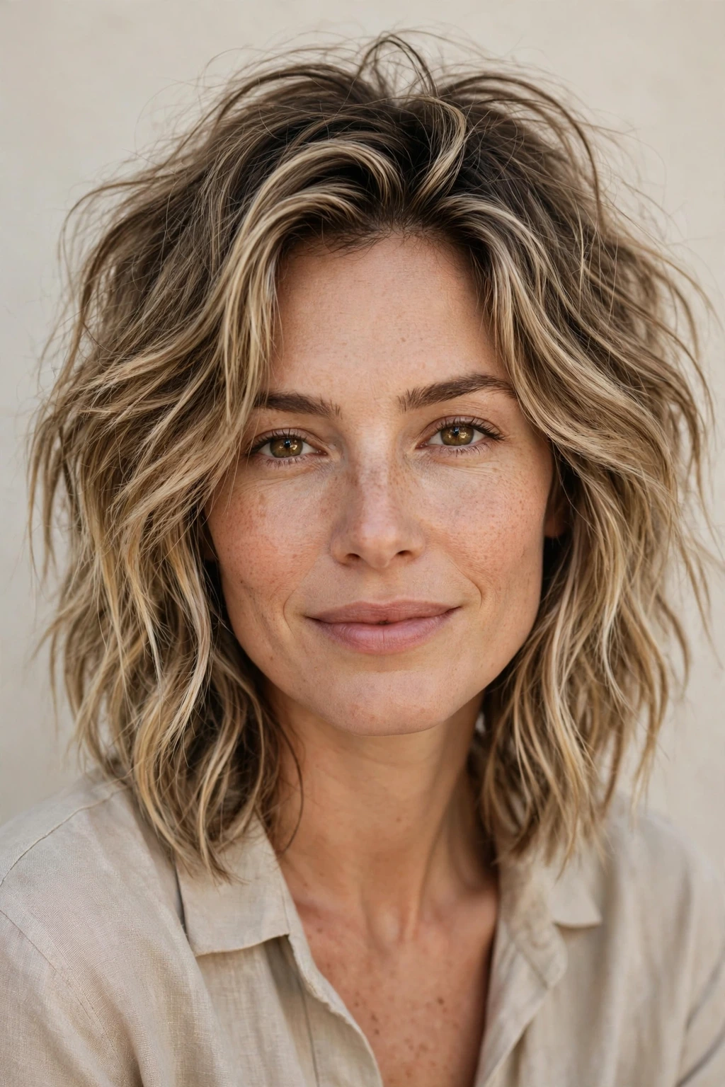Tousled lob