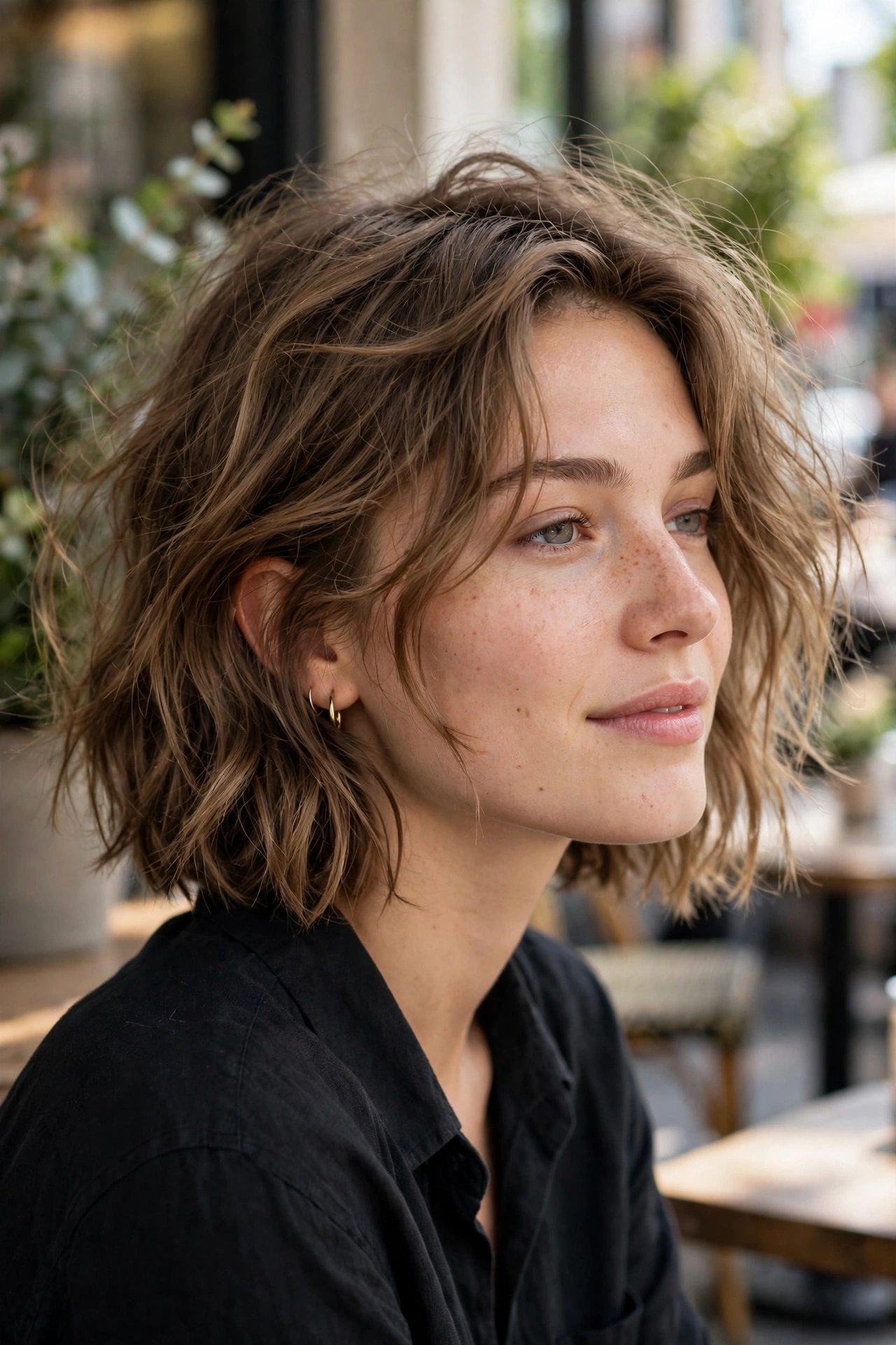 Messy Cool-Girl Bob