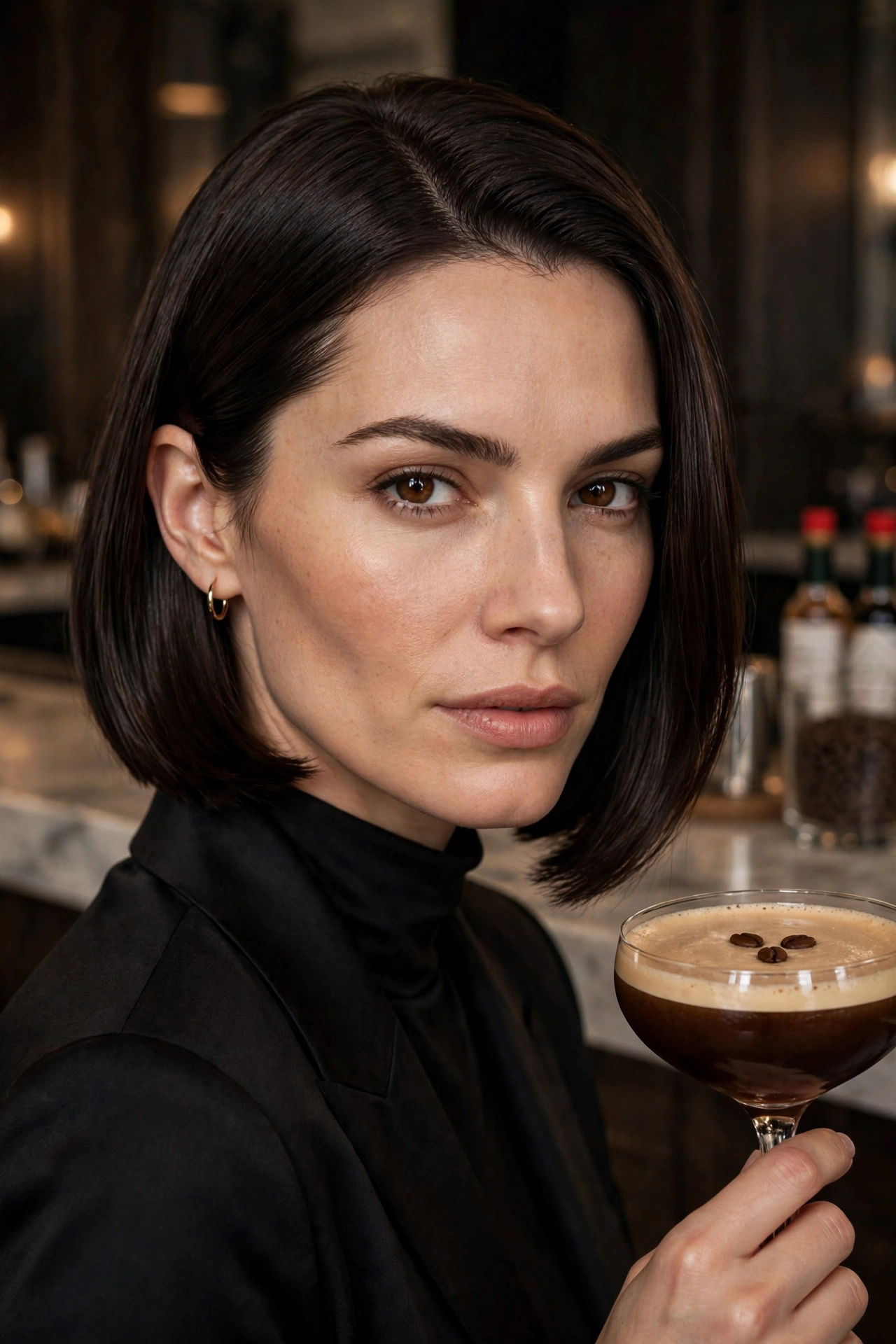 Espresso Martini Bob hairstyle