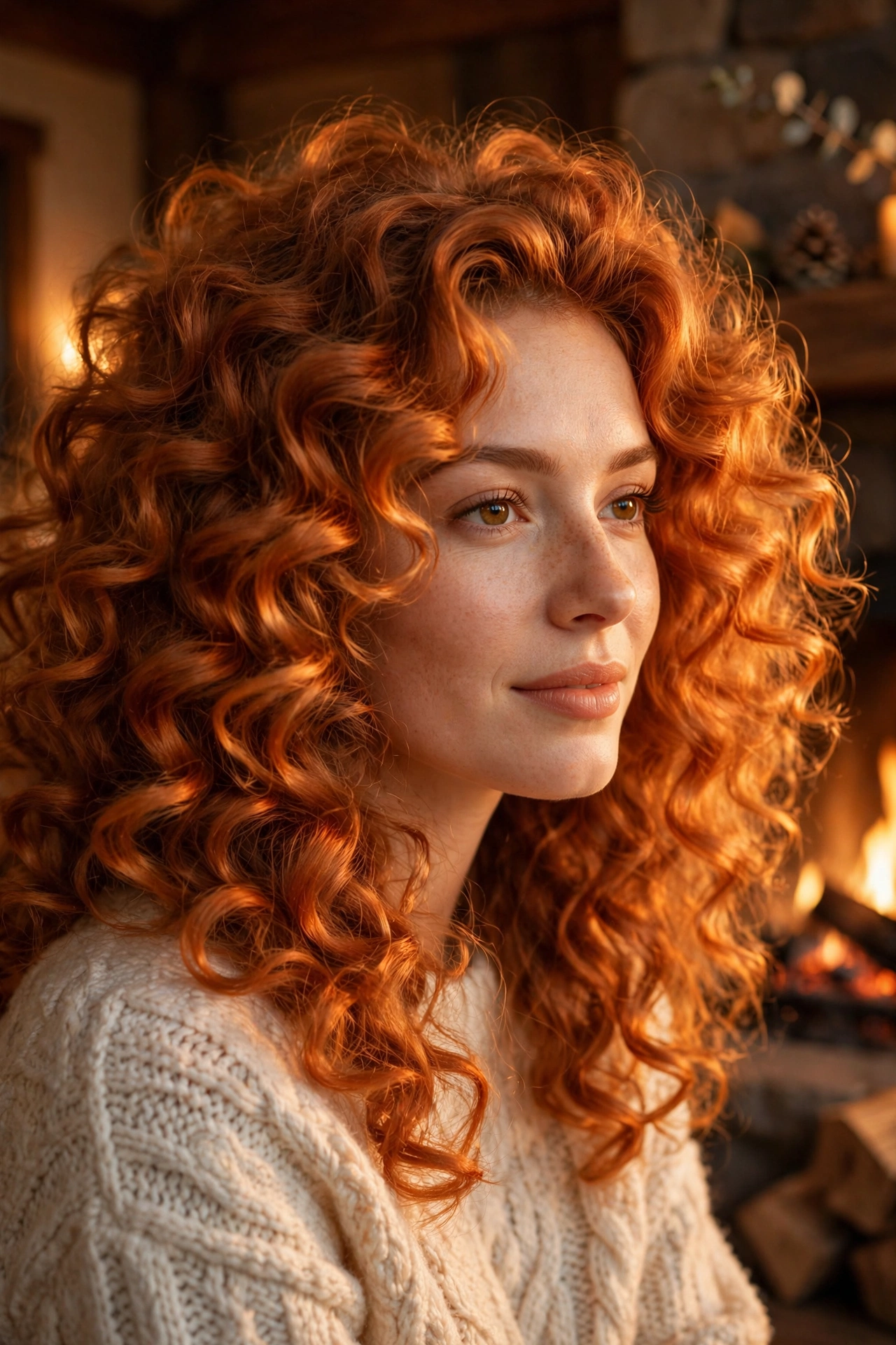 Fireside Curls hairstyle