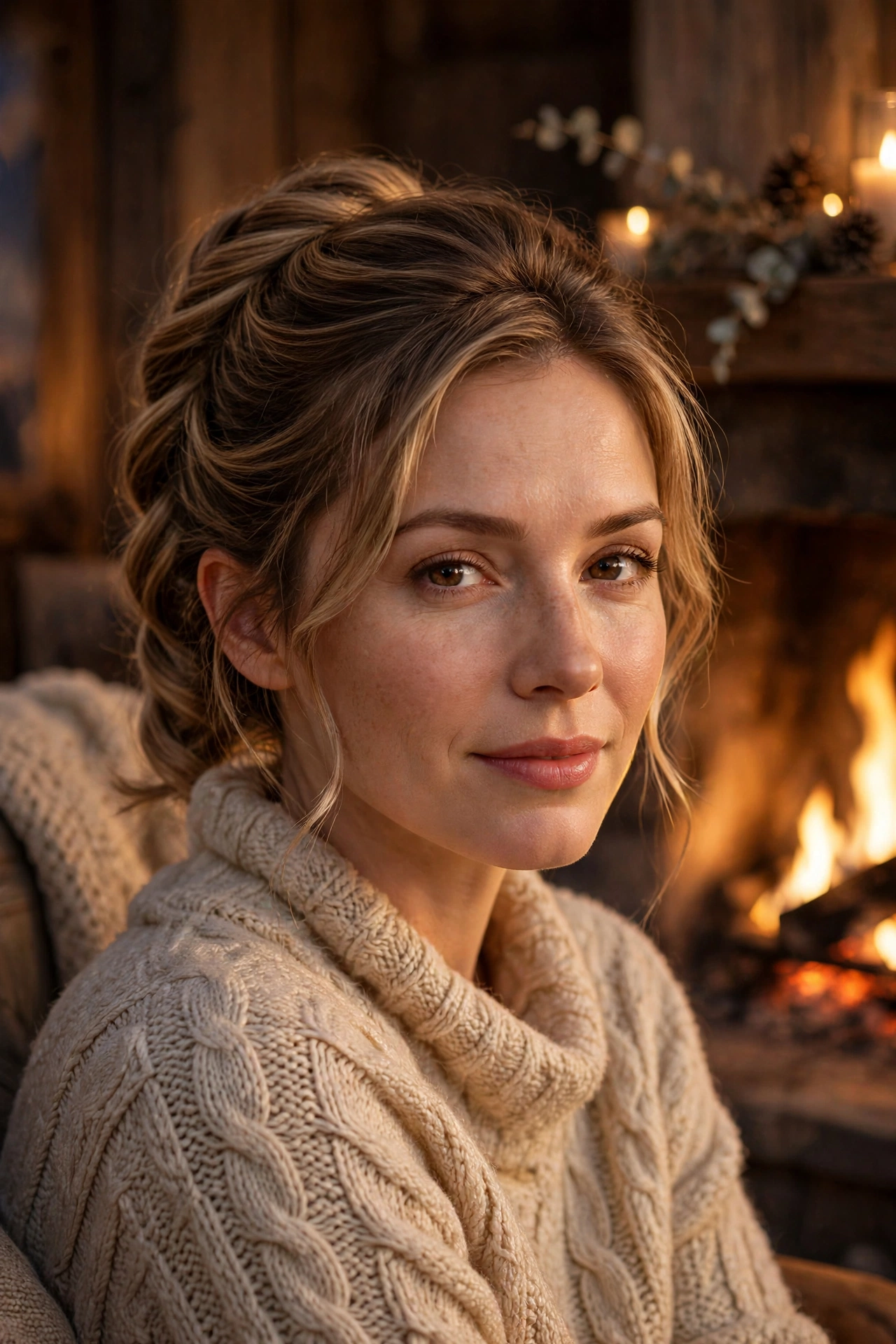 Fireside French Twist hairstyle