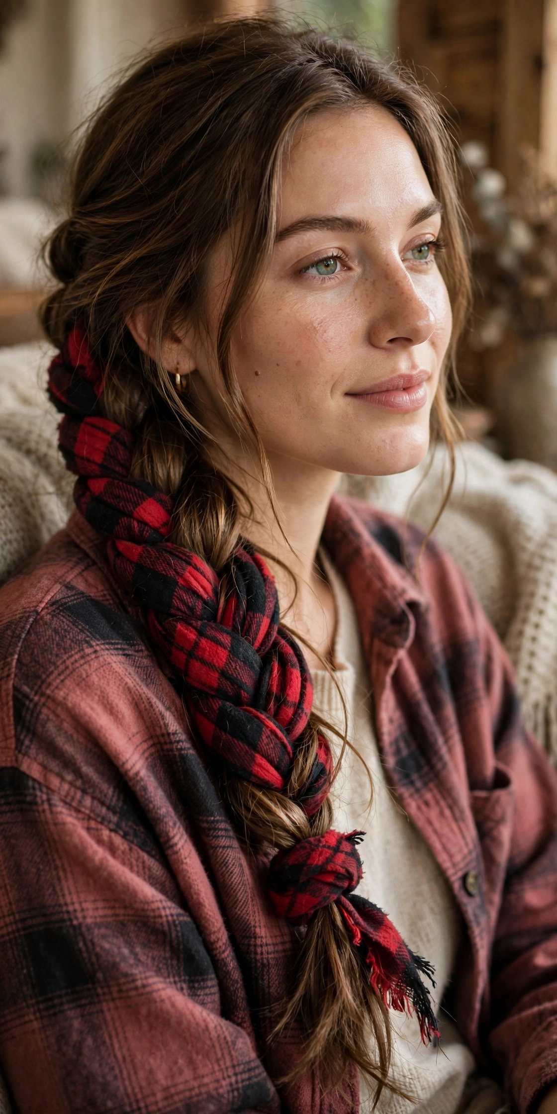 Flannel Braid hairstyle