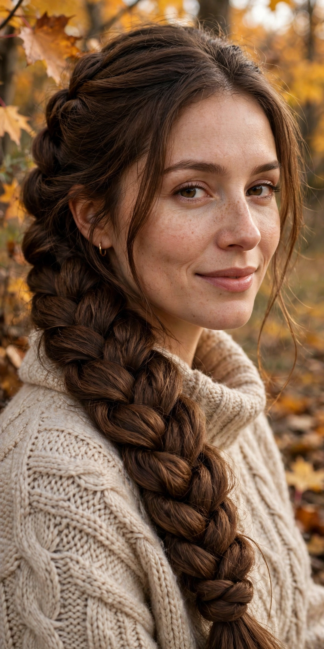 Knit-Look Braid hairstyle